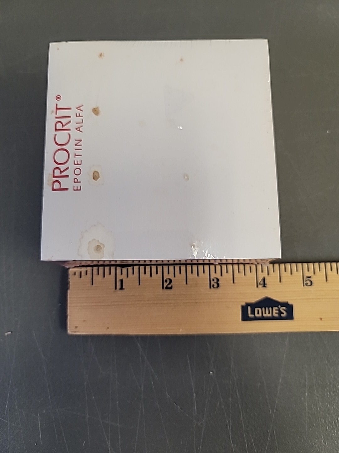 6 Pharmaceutical Drug Rep Note Pads Cube Procrit Epoetin Alfa Factory Sealed NOS