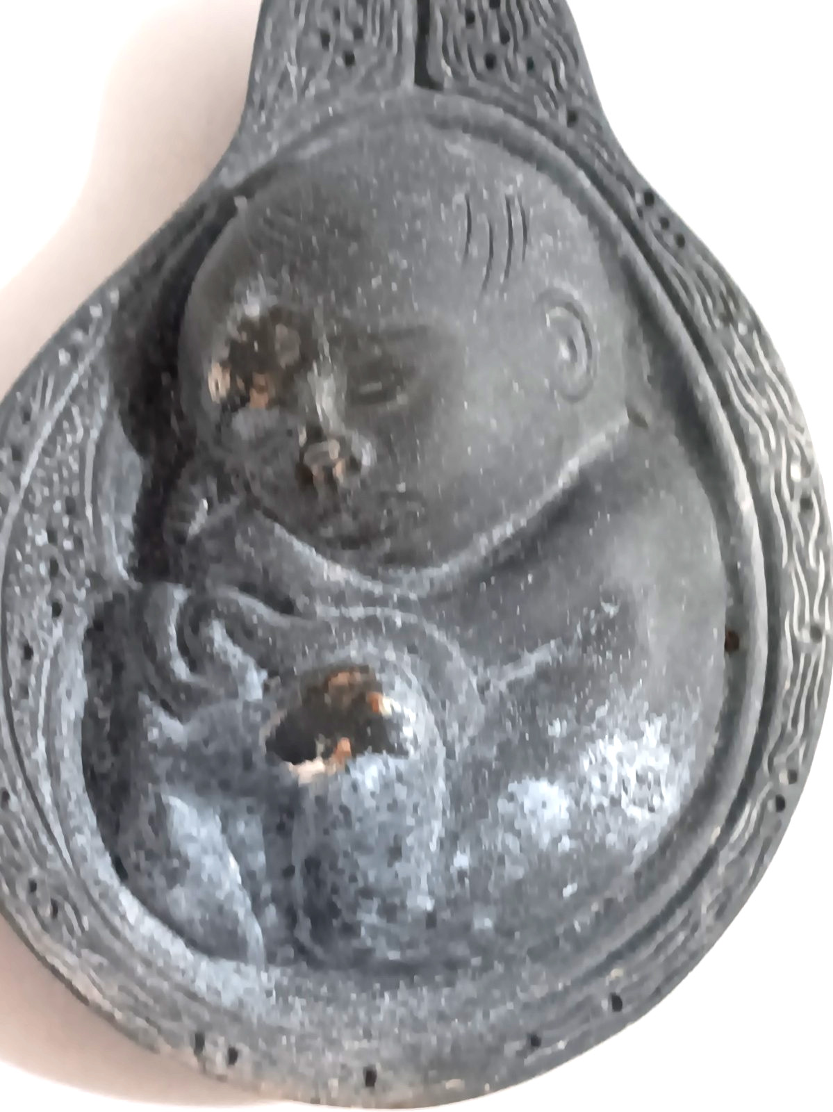 Vintage Tabron Parke-Davis Fetus Paperweight Macabre Pharmaceutical Oddity
