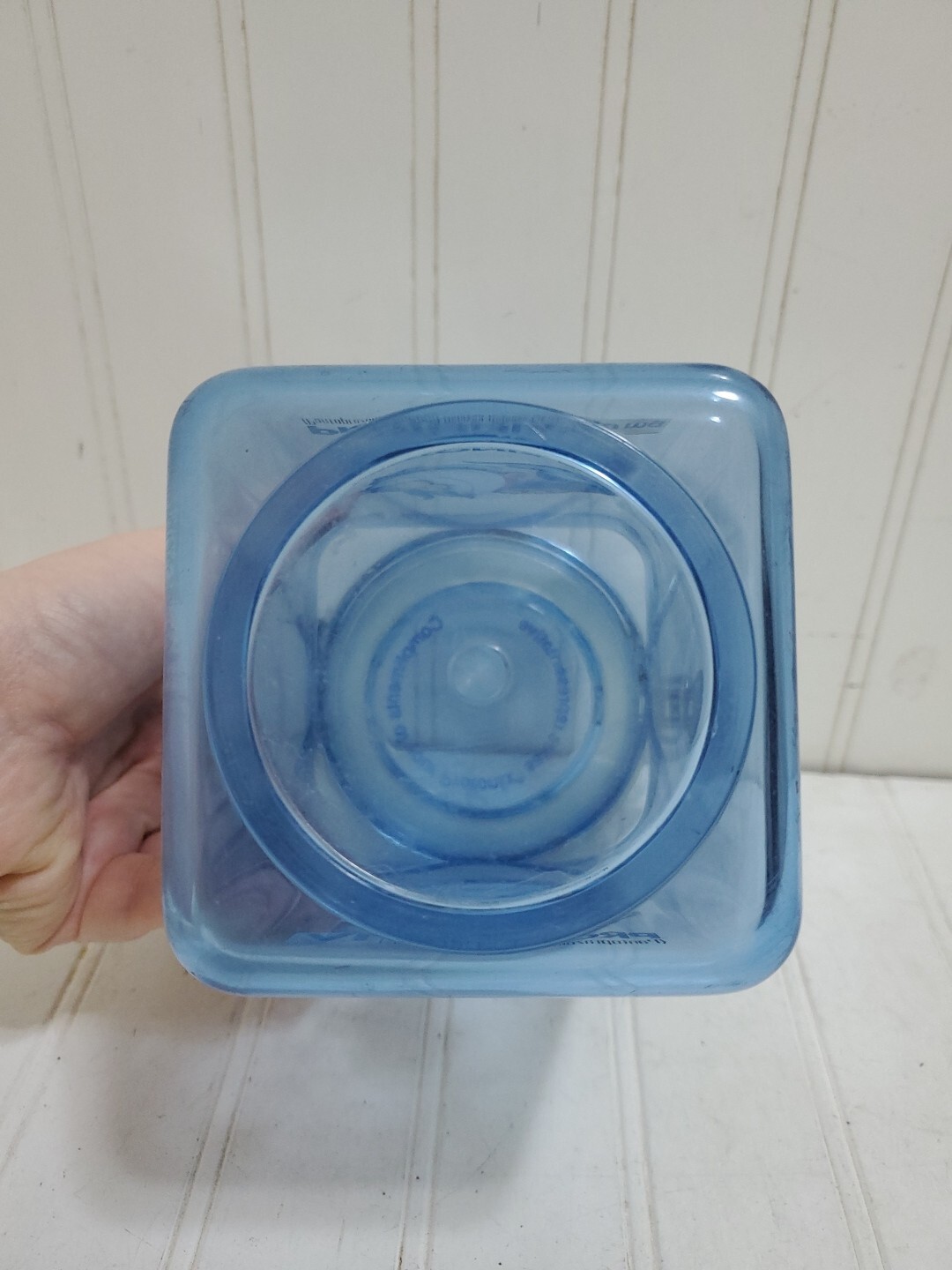 Vtg Pharmaceutical PROTONIX IV Plastic Container Drug Rep Rare Promo Canister