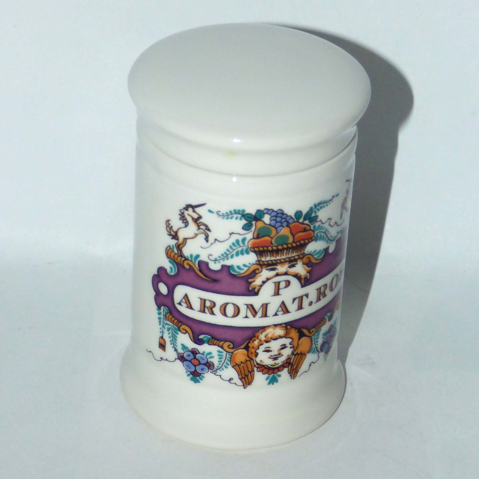Y2K Ceramic Apothecary Jar Apotheek Veen Vijfhuizen 2000 Delft Style