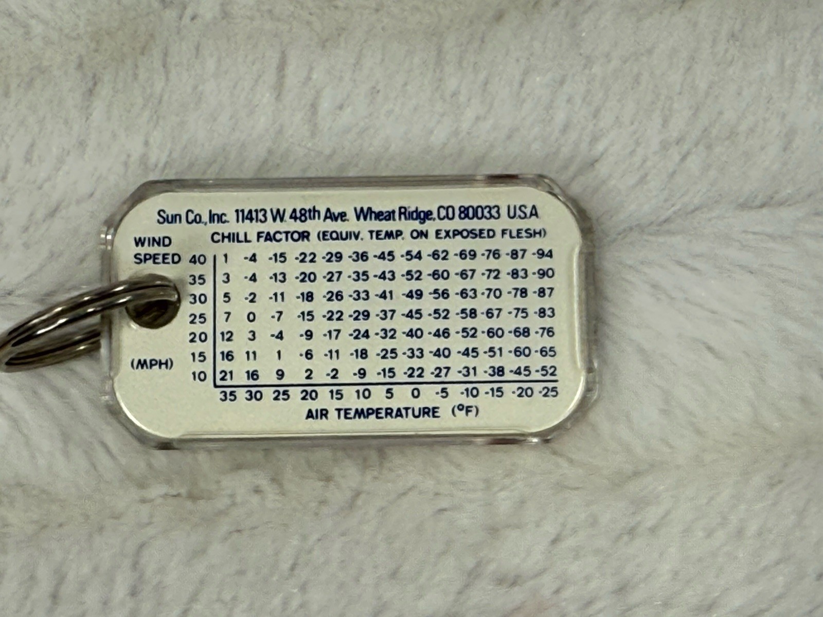 Vtg OPTON GERD Pharmaceutical Drug Rep Advertisement Thermometer Keychain ￼