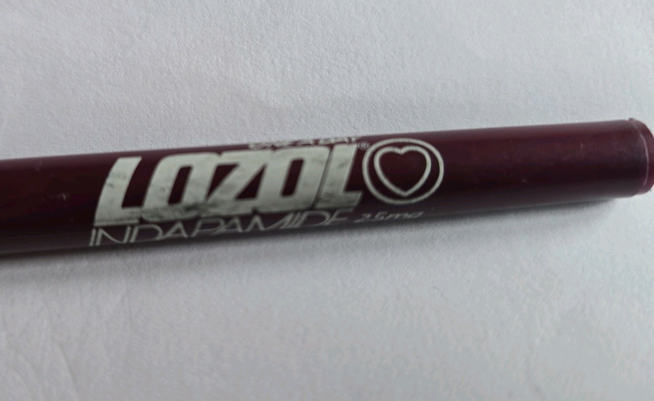 Lozol Capped Pen Pharmaceutical Drug Rep Promo Vintage Medical – WRITES