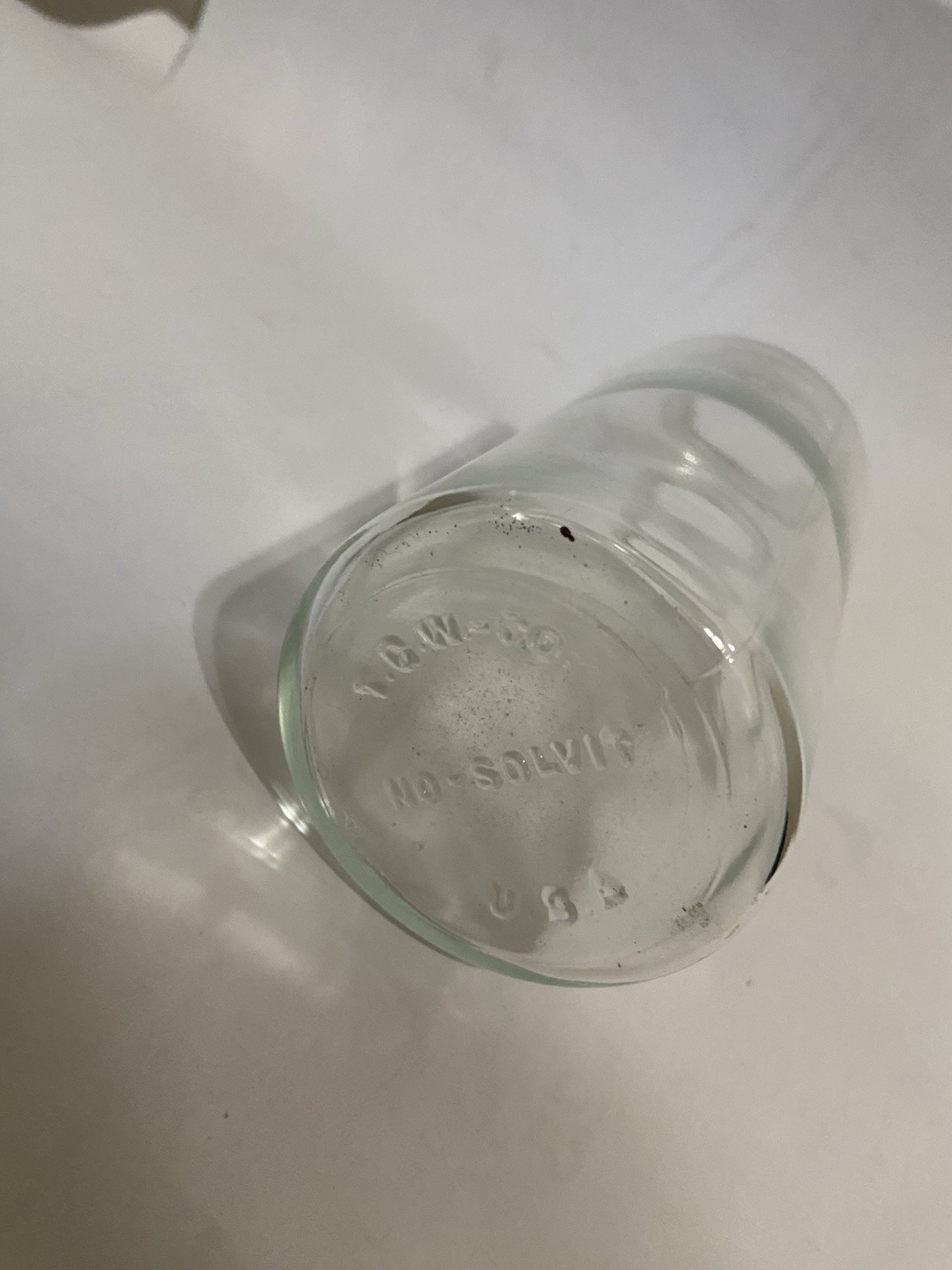 T.C.W. Co. Wheaton Apothecary Bottle/Jar Vintage. 5″ USA Mold Varies