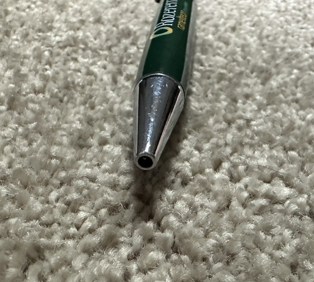 Rozerem Drug Rep Pharmaceutical Advertising Metal Pen, Tilt Floaty Pen, Works