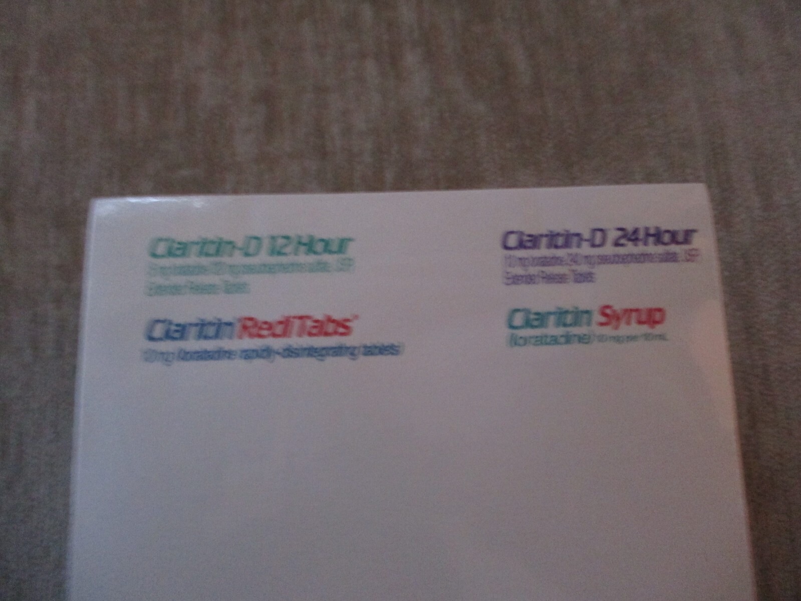 Claritin Post-It Note Drug Rep Promotional Note Pad Cube Sealed