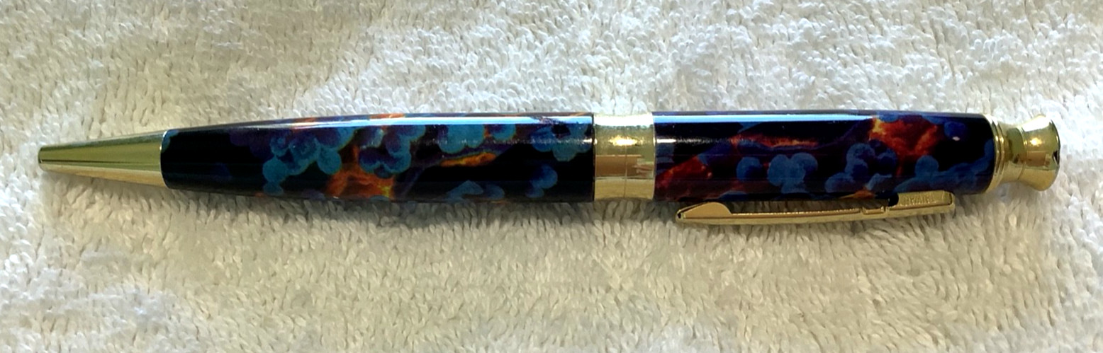 Diflucan Multicolor Floral Pharmaceutical Promo Pen**WORKS!**