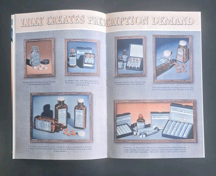Vintage ELI LILLY Tile and Till March 1939 Pharmacy Druggist Magazine w Envelope