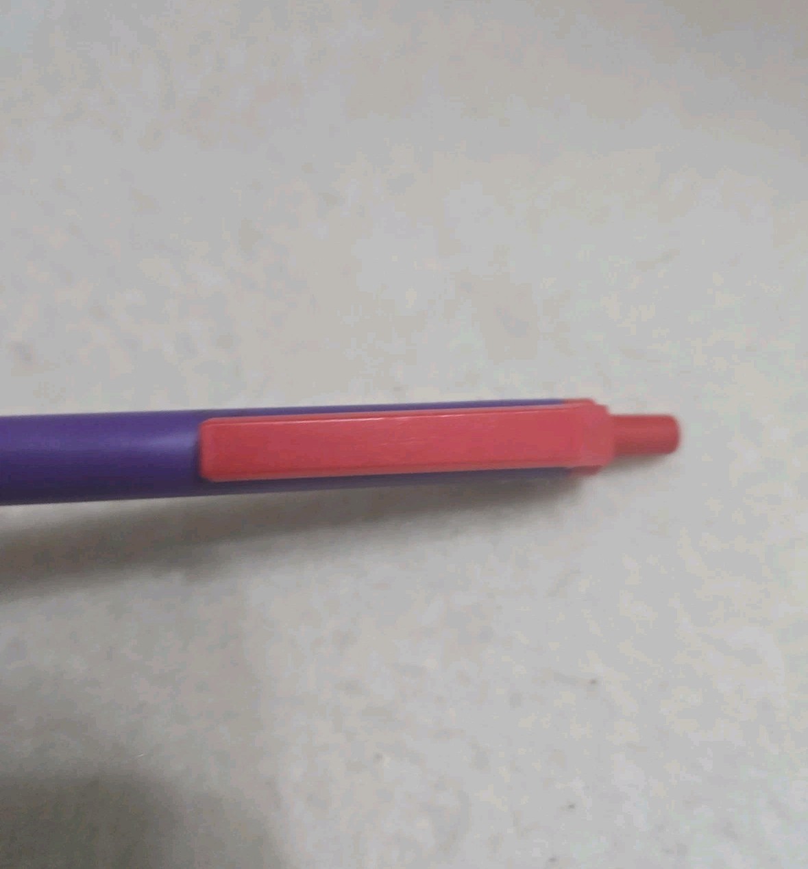 Allegra Ink Click Pen Drug Rep Pharmaceutical Promo Advertising Purple & Red