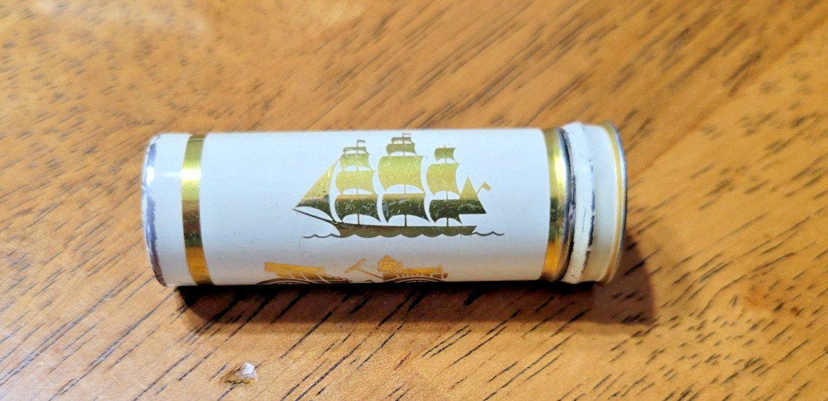Vintage RX medicine cylinders – TUMS, Lydia Pinkham dispenser plus