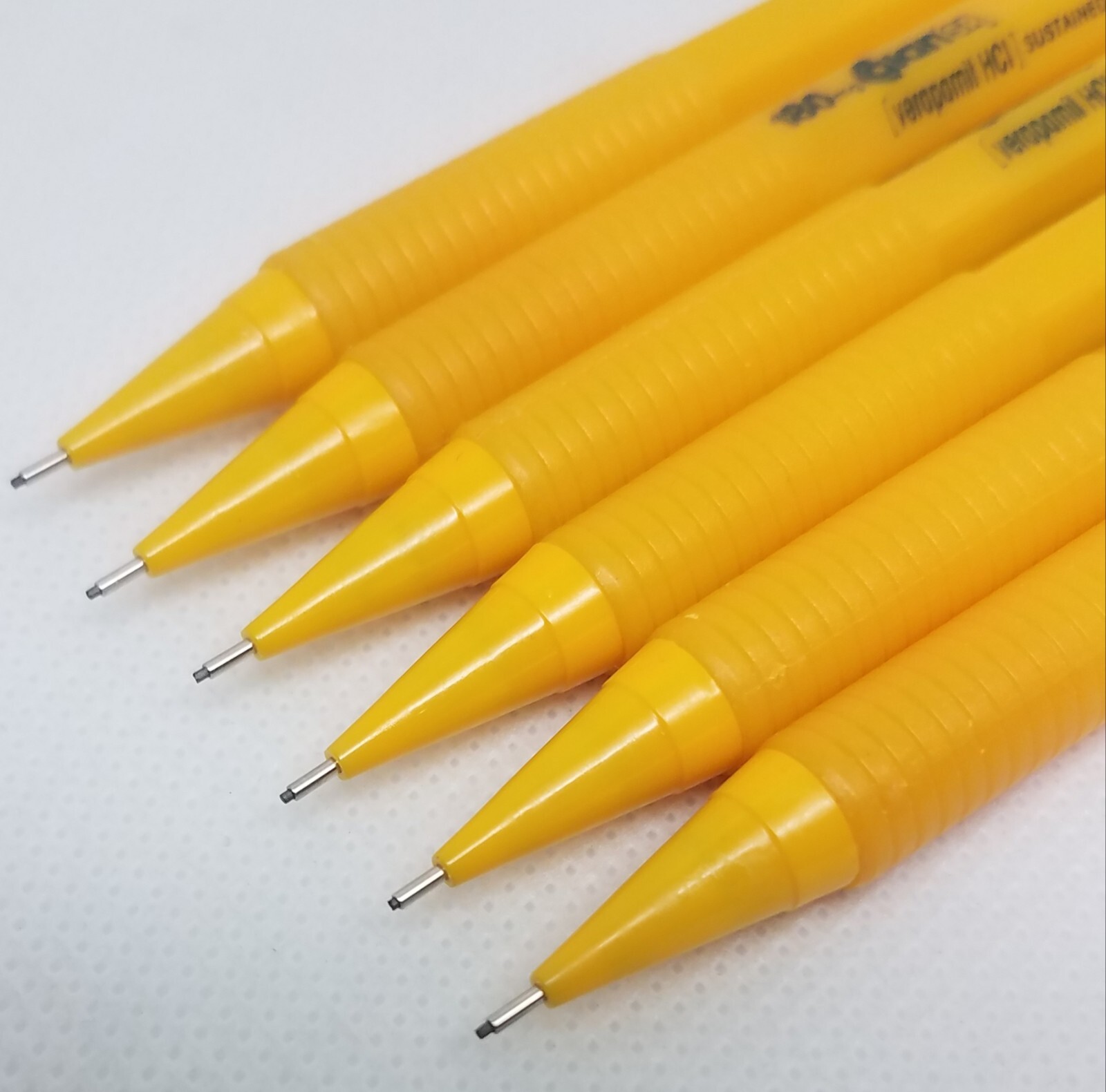 (6) 0.5mm Mechanical Pencil Lot 180mg Calan SR Verapamil HCI Pharma Drug Rep