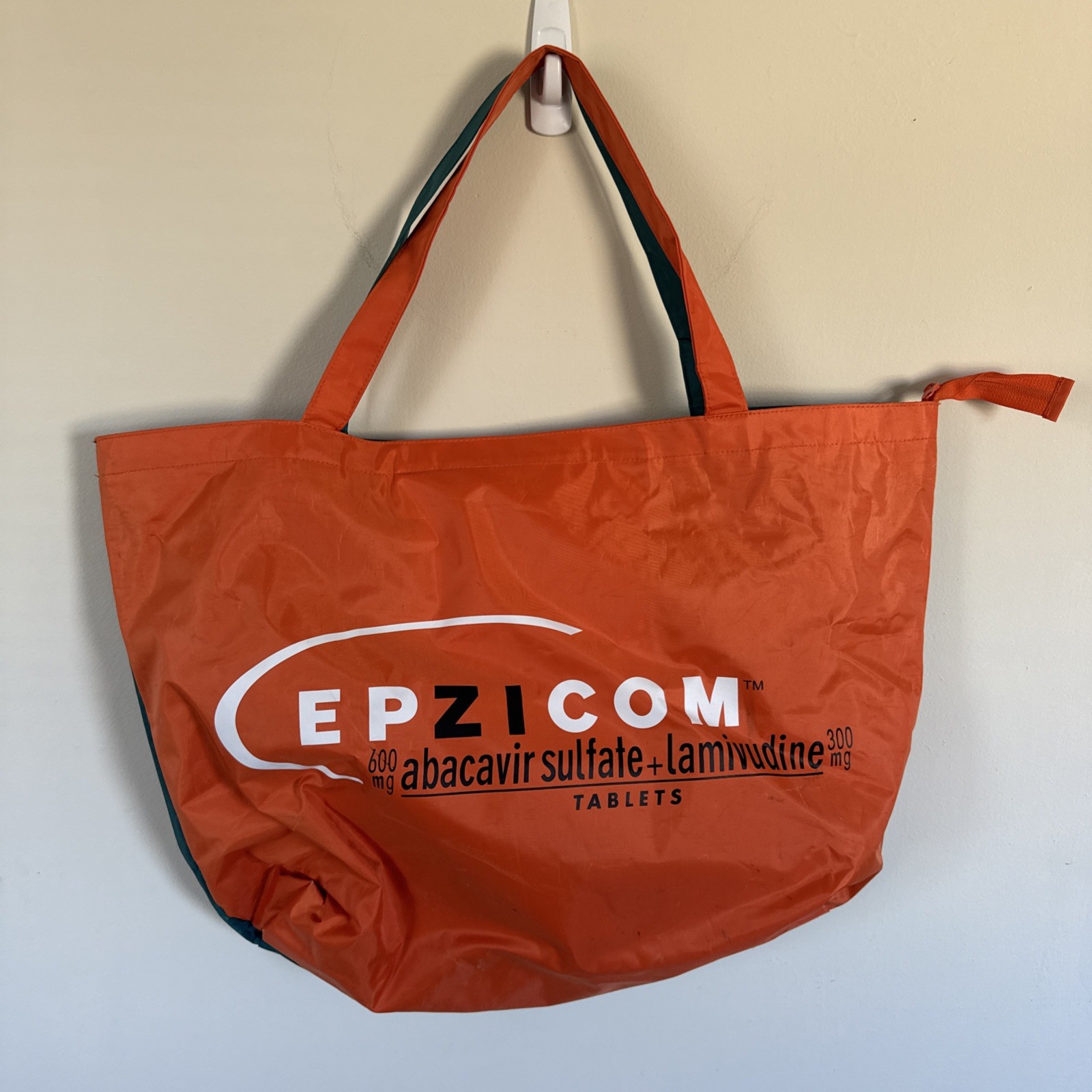 Drug Rep Pharmaceutical Tote Bag LEXIVA – Rare