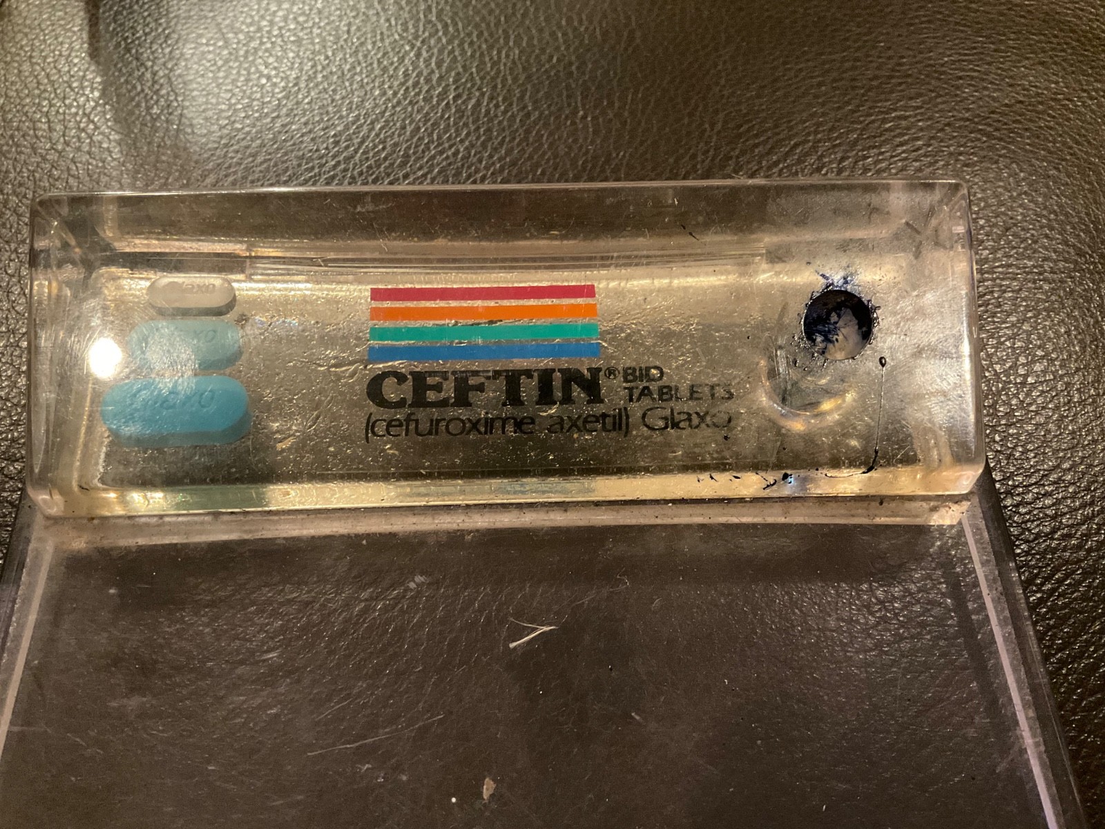 RARE GLAXOSMITHKLINE GSK GLAXO DRUG REP CEFTIN INK WELL PHARMA REP GIVEAWAY