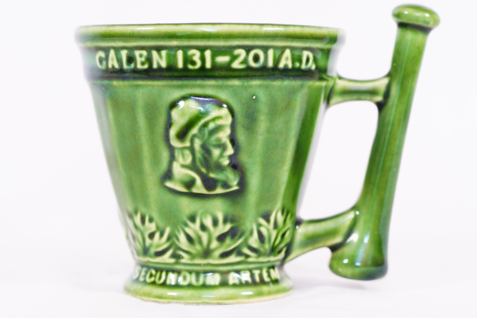 Vintage Pharmaceutical Advertising Coridicin RX Glazed Schering Mug Collectible