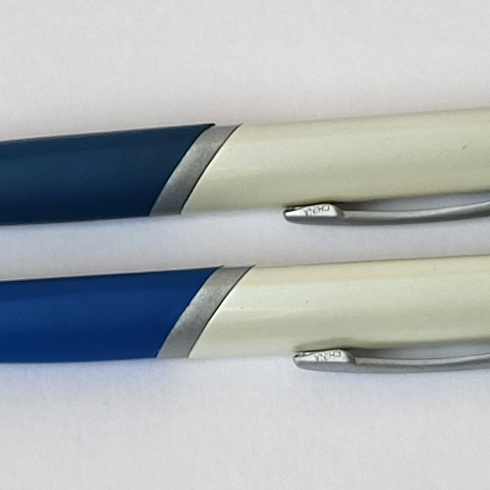 Zoloft Triangular Metal Pens (2) Drug Rep Pharma RX Promo Advertise Collectibles