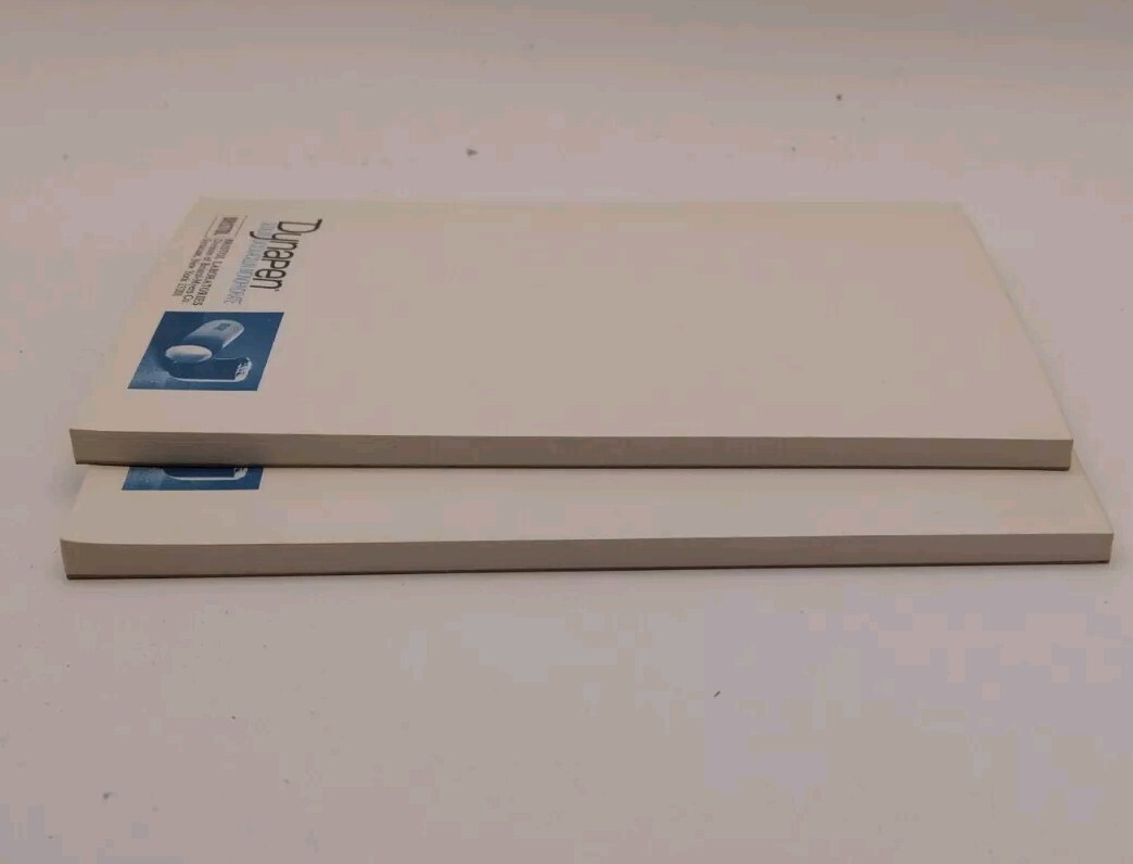 Lot Of 2 Bristol DYNAPEN Drug Rep Paper Note Pads 4 x 6 Inches