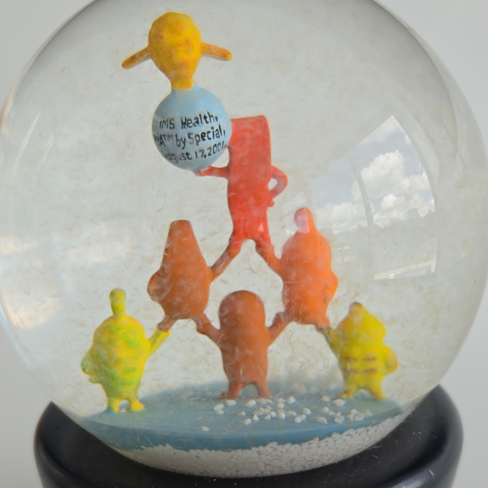 Actos Pioglitazone HCl 2001 Limited Edition Collectible Snow Globe Snowglobe
