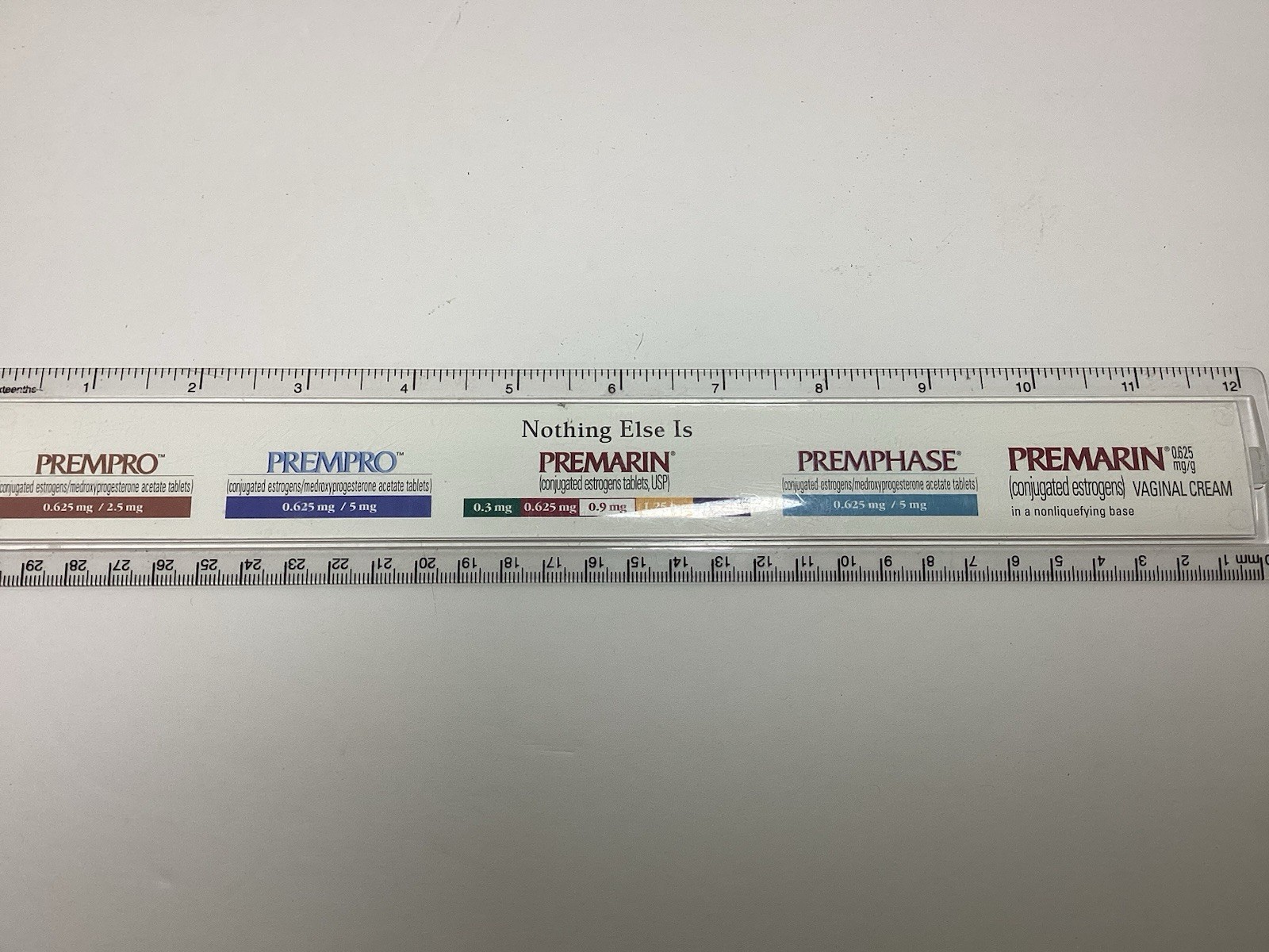 Pharmaceutical Ruler Drug Rep Premarin