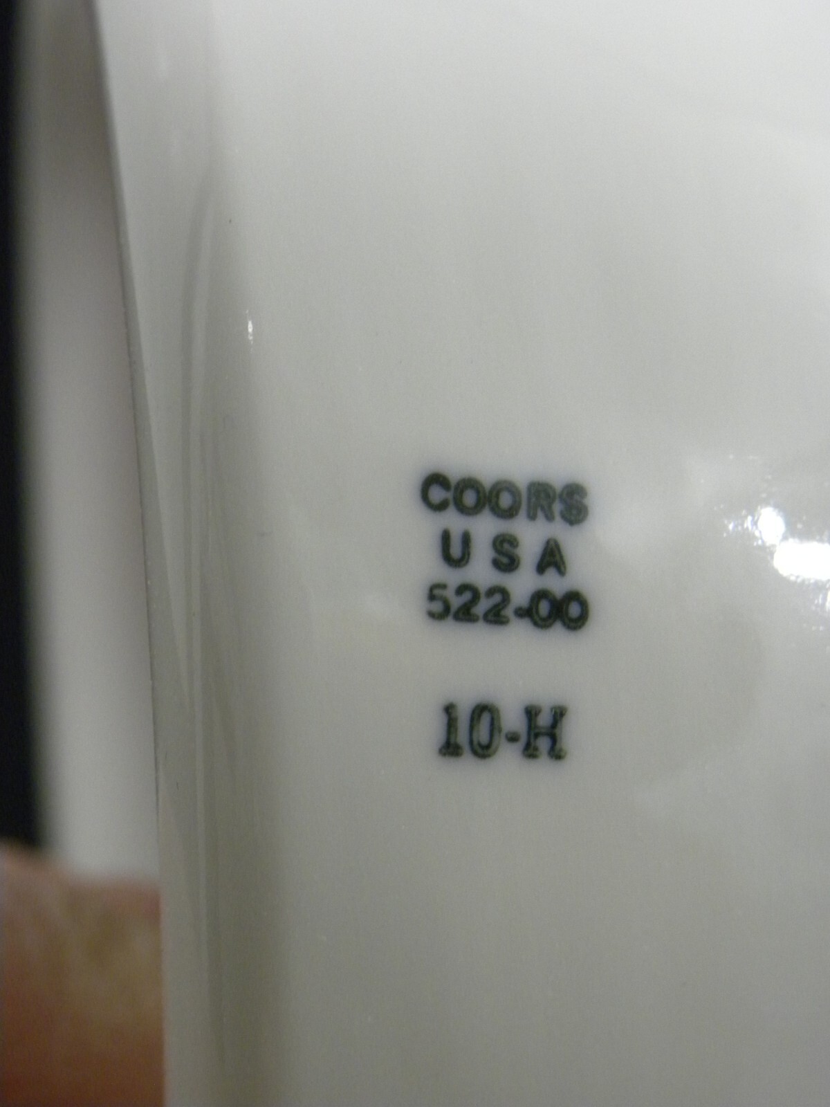 Vintage Used Coors USA Lab Mortar 522-00 and Pestle 000 Set, #5