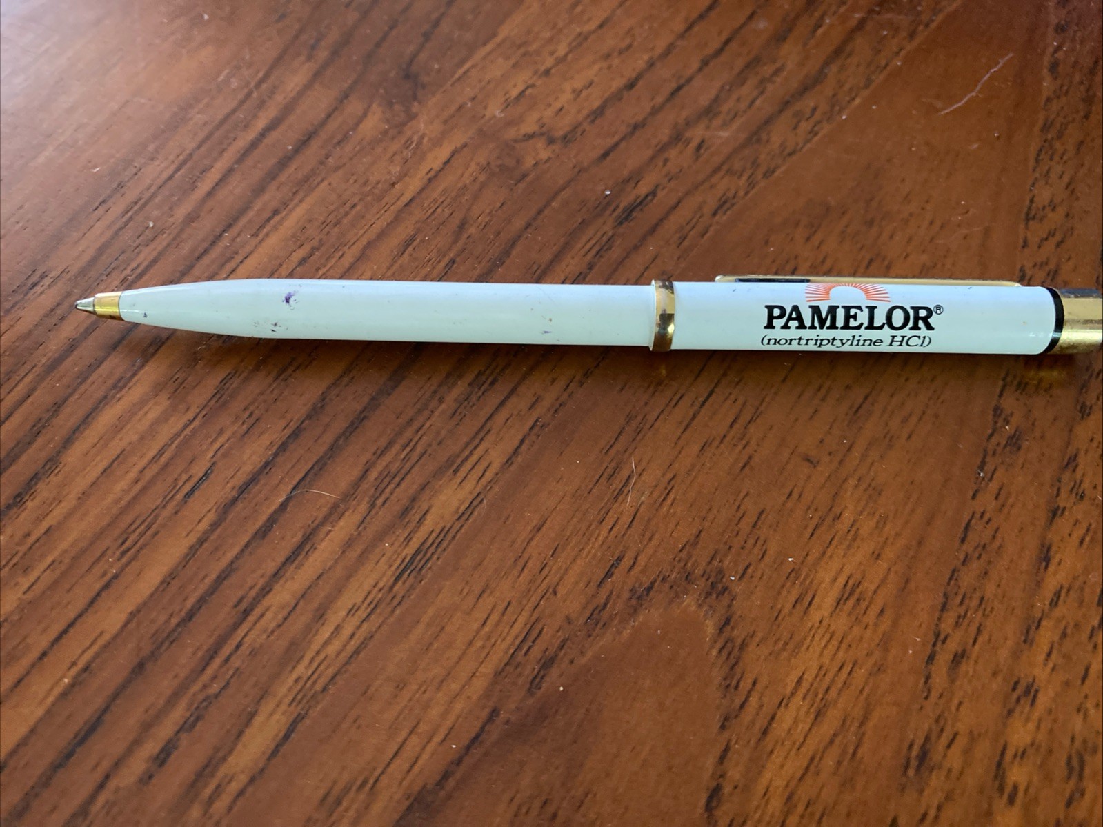 Pamelor Nortriptyline PEN Drug Rep Pharmaceutical Promo Advertising Super RARE