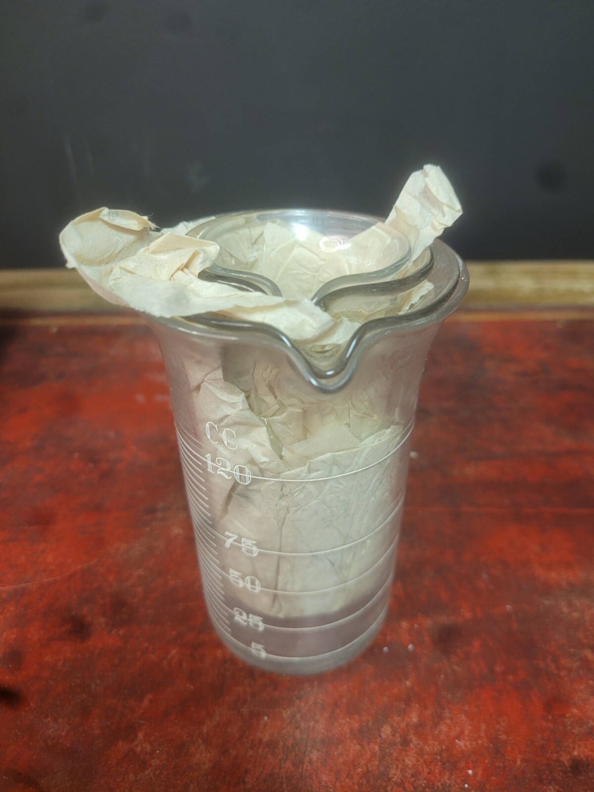 Vintage Nesting Measuring Cups Glass Metric Doctor Apothecary Medicine