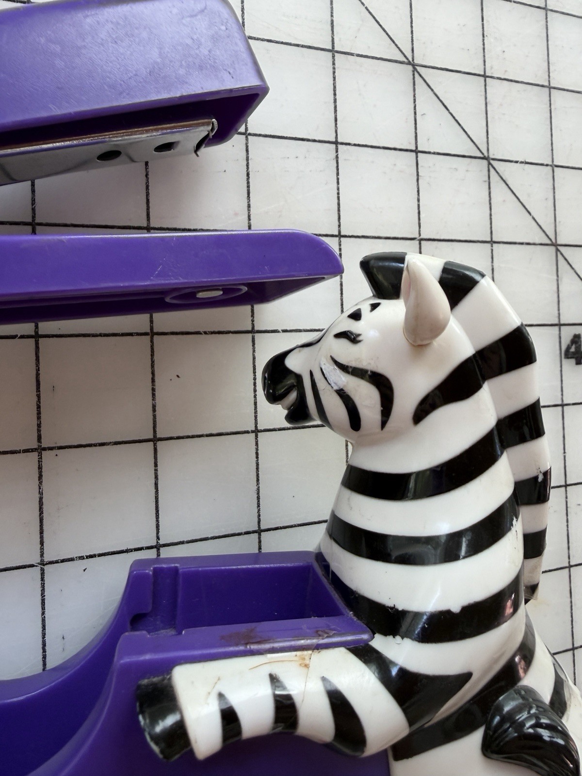 Zebras Stapler & Tape Dispenser Advertising, Pharmaceutical Collectible Zithro