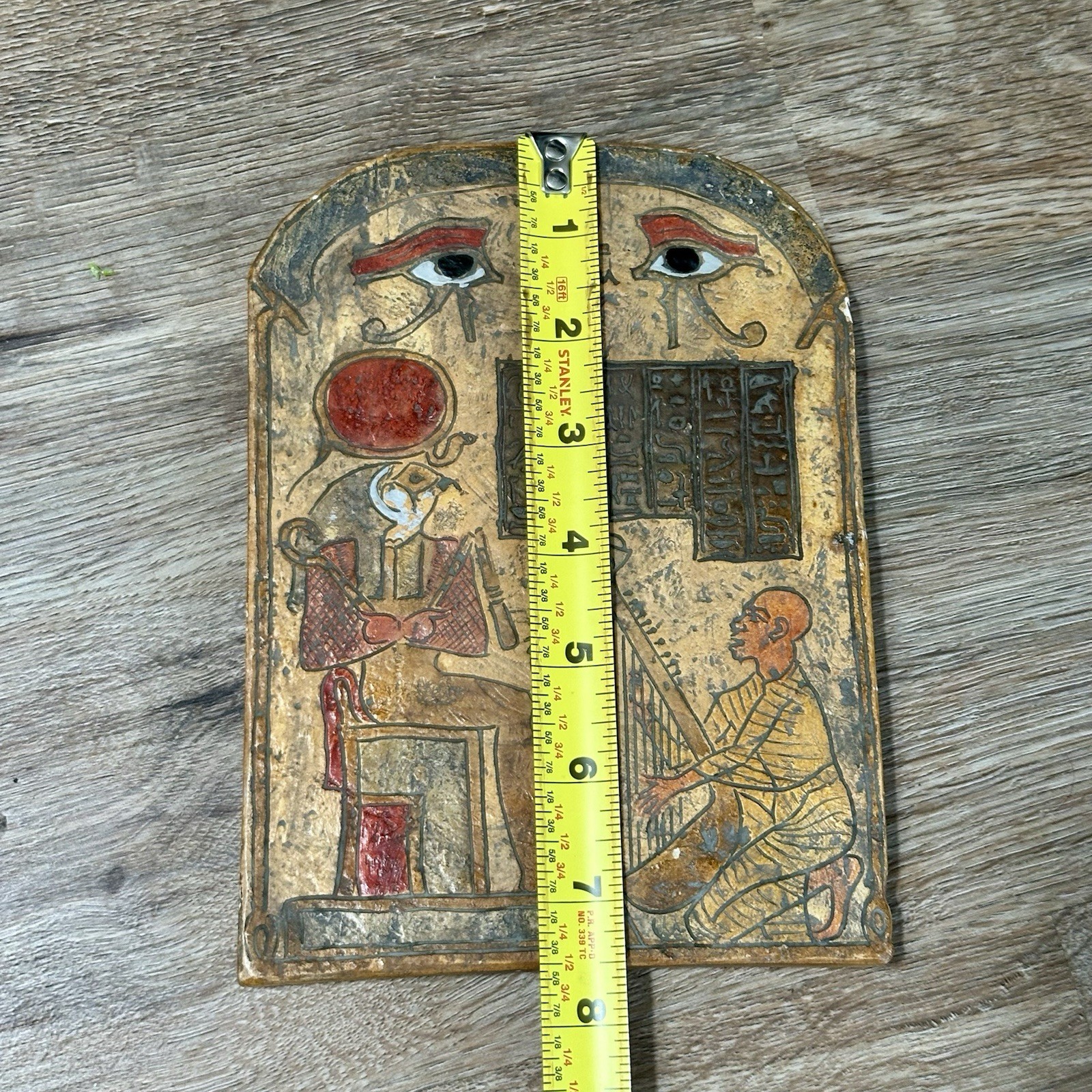 Tofranil-PM Geigy Plaster Egyptian Re-Harachte Medical Pharmaceutical Wall Decor