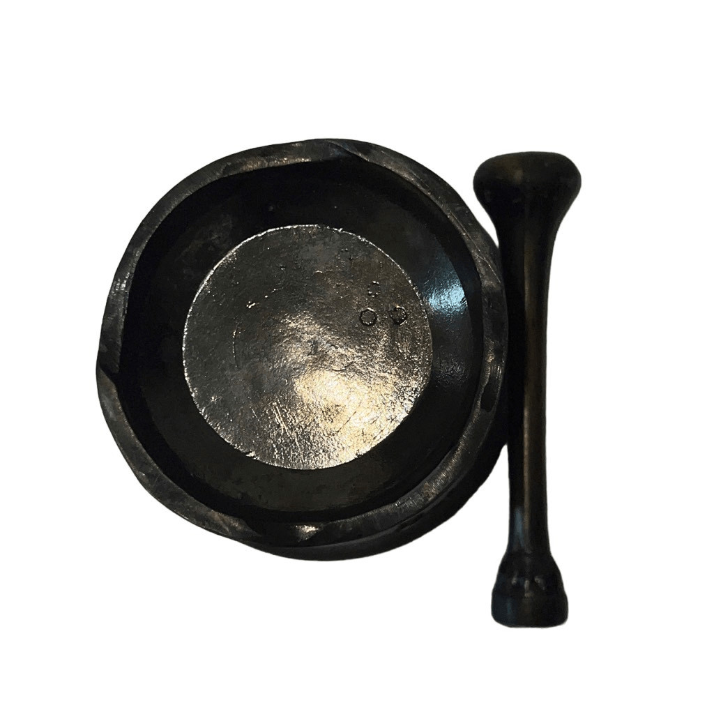 Dr. John Morgan Solid Brass Mortar & Pestle Vintage Apothecary Piece