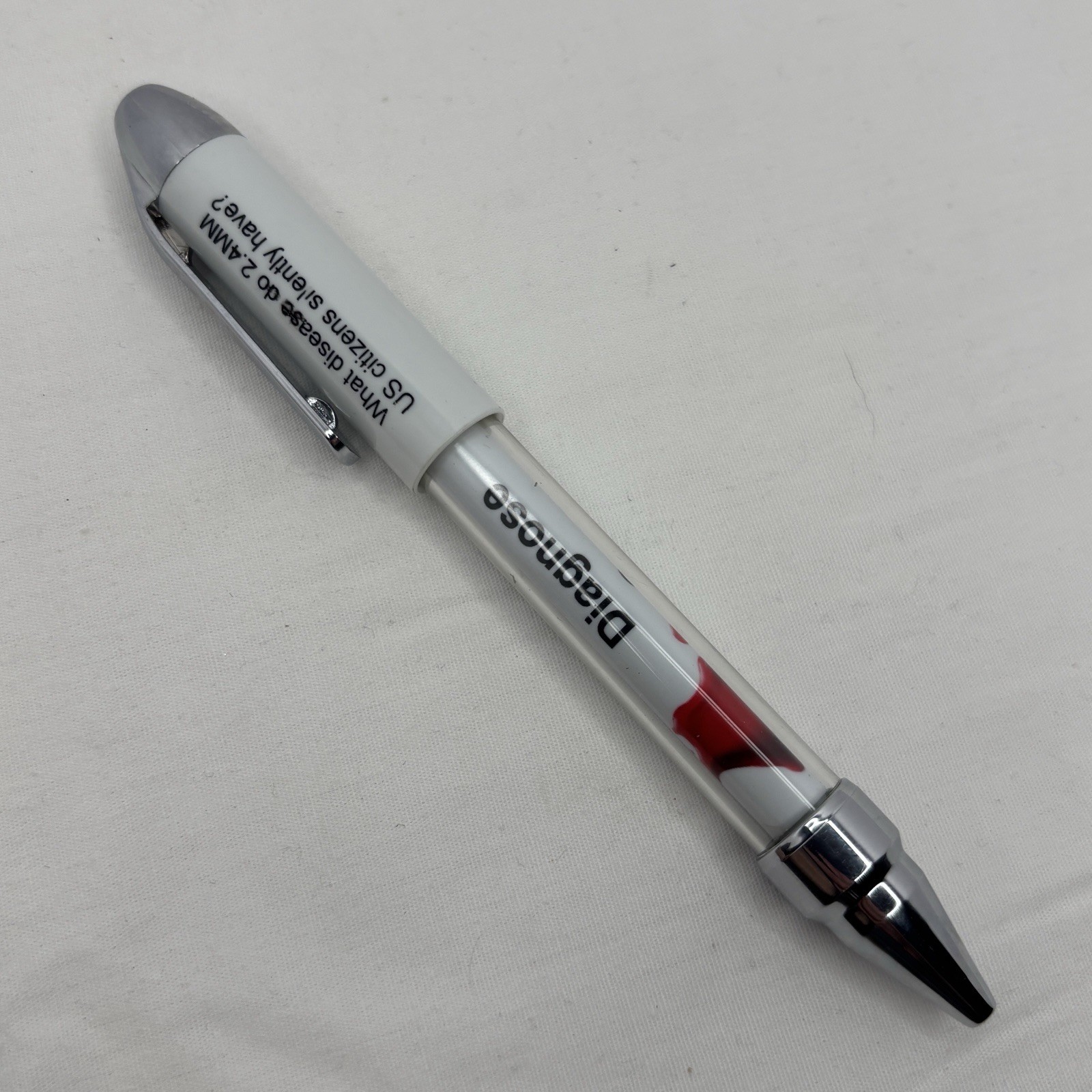 VTG Hepatitis C Drug Rep Pharmaceutical Promo Advertising Pen Rotating Barrel
