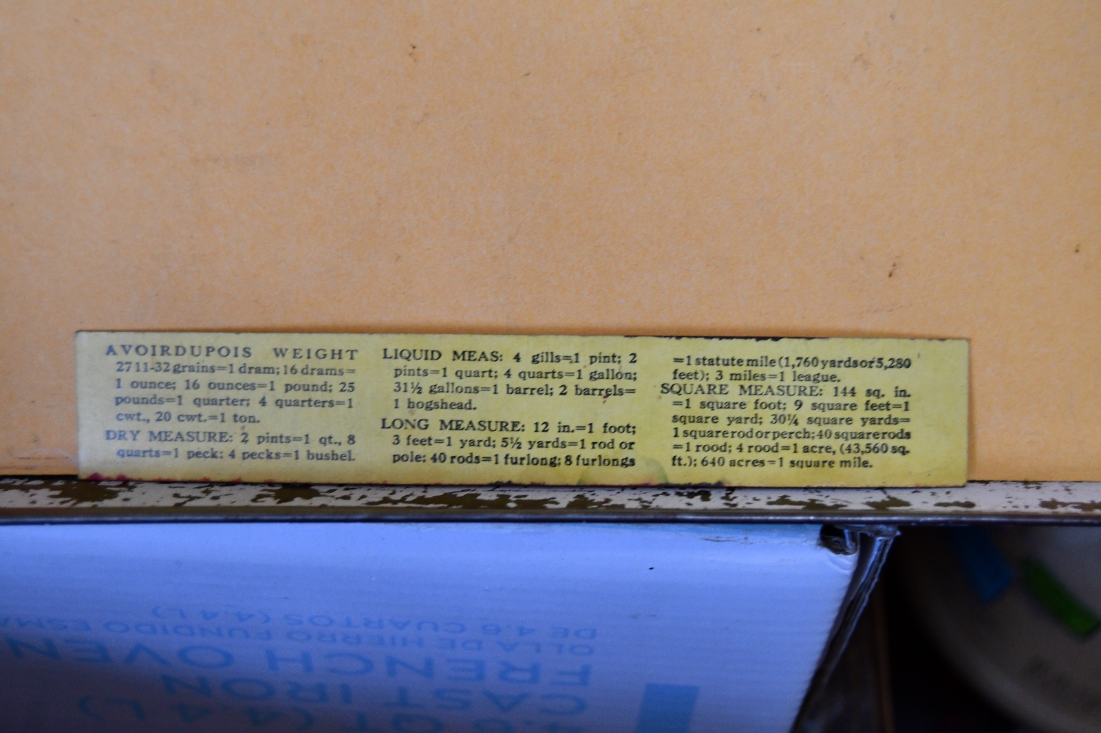 Vintage Triaminic Expectorant Ruler Avoirdupois