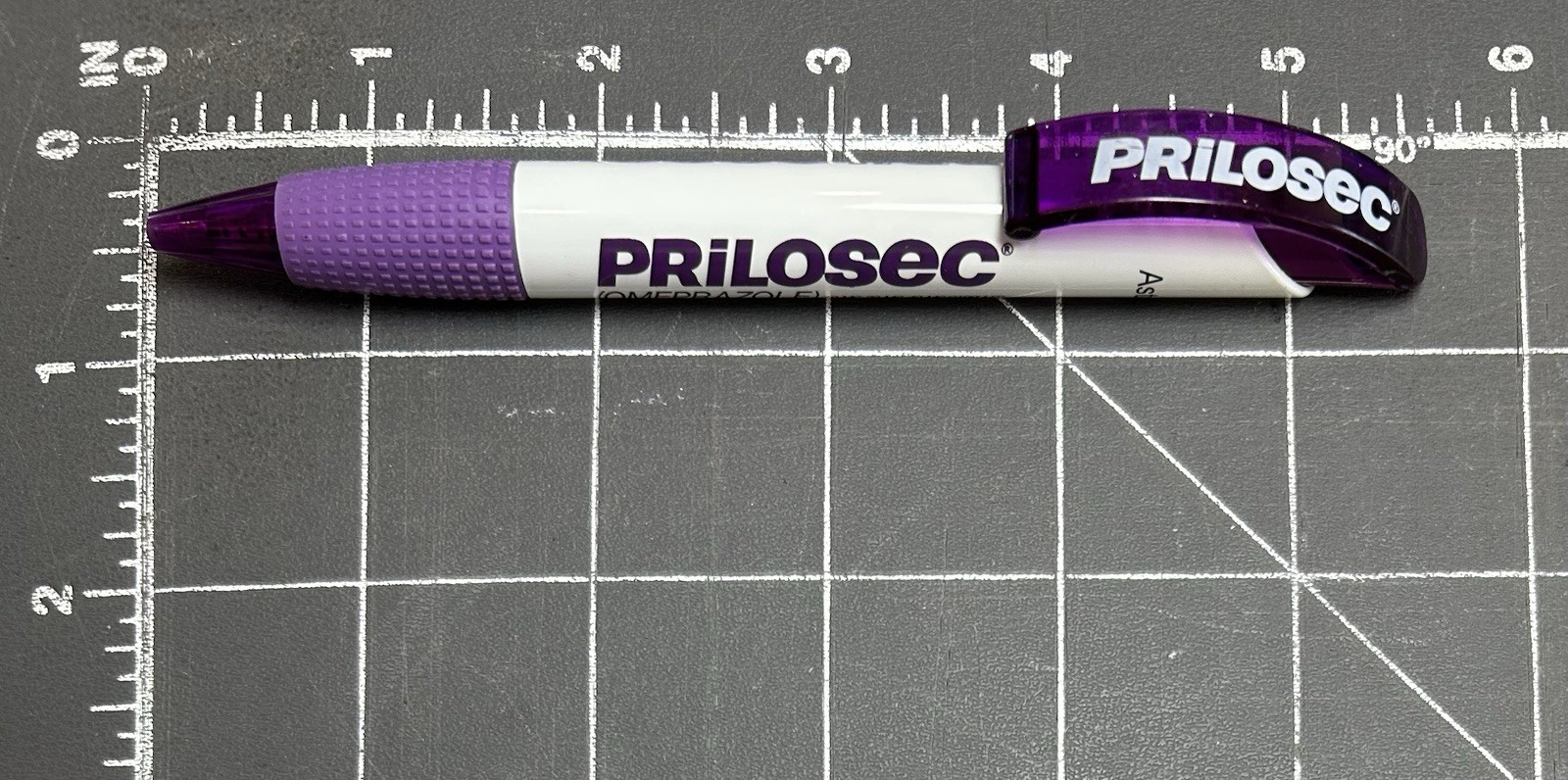 Prilosec Omeprazole AstraZeneca Pharmaceutical Promo Advertising Ballpoint Pen