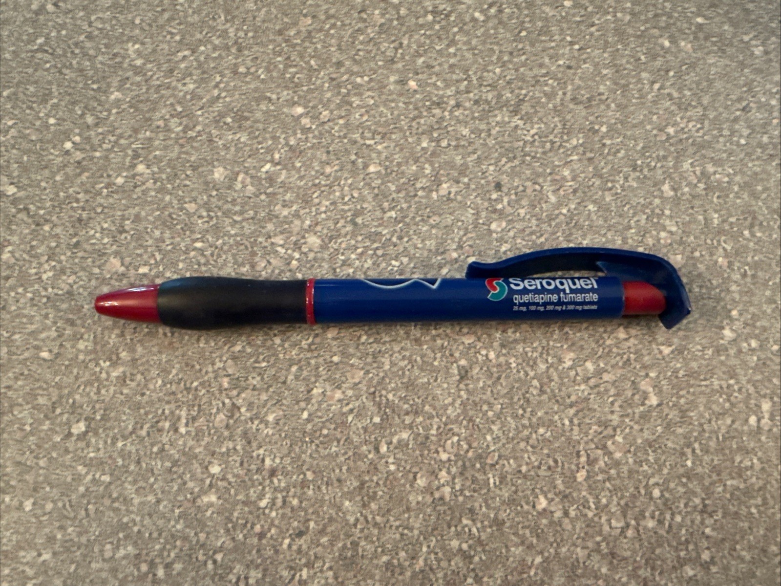 Drug Rep Pen Seroquel Advertising Promotional Promo Pharmaceutical Sales Pharma