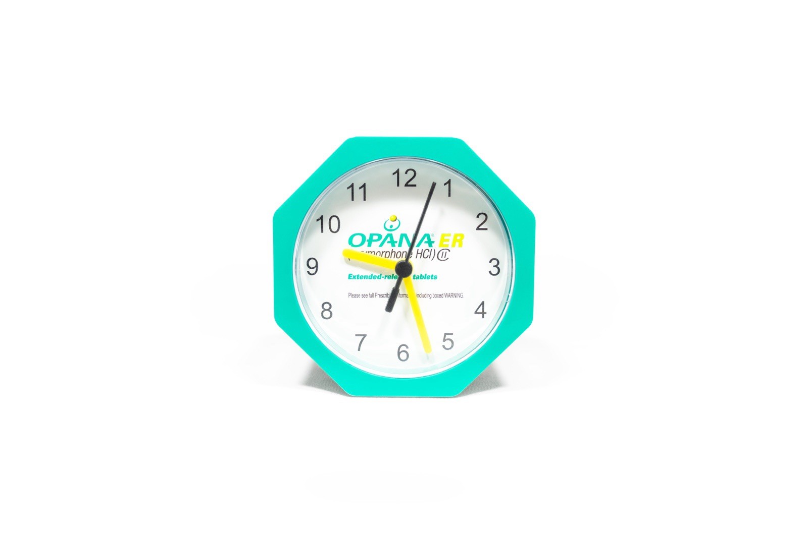 Banned Opana Er Drug Rep Clock OPIOD PAINKILLER ADVERTISING VERY RARE