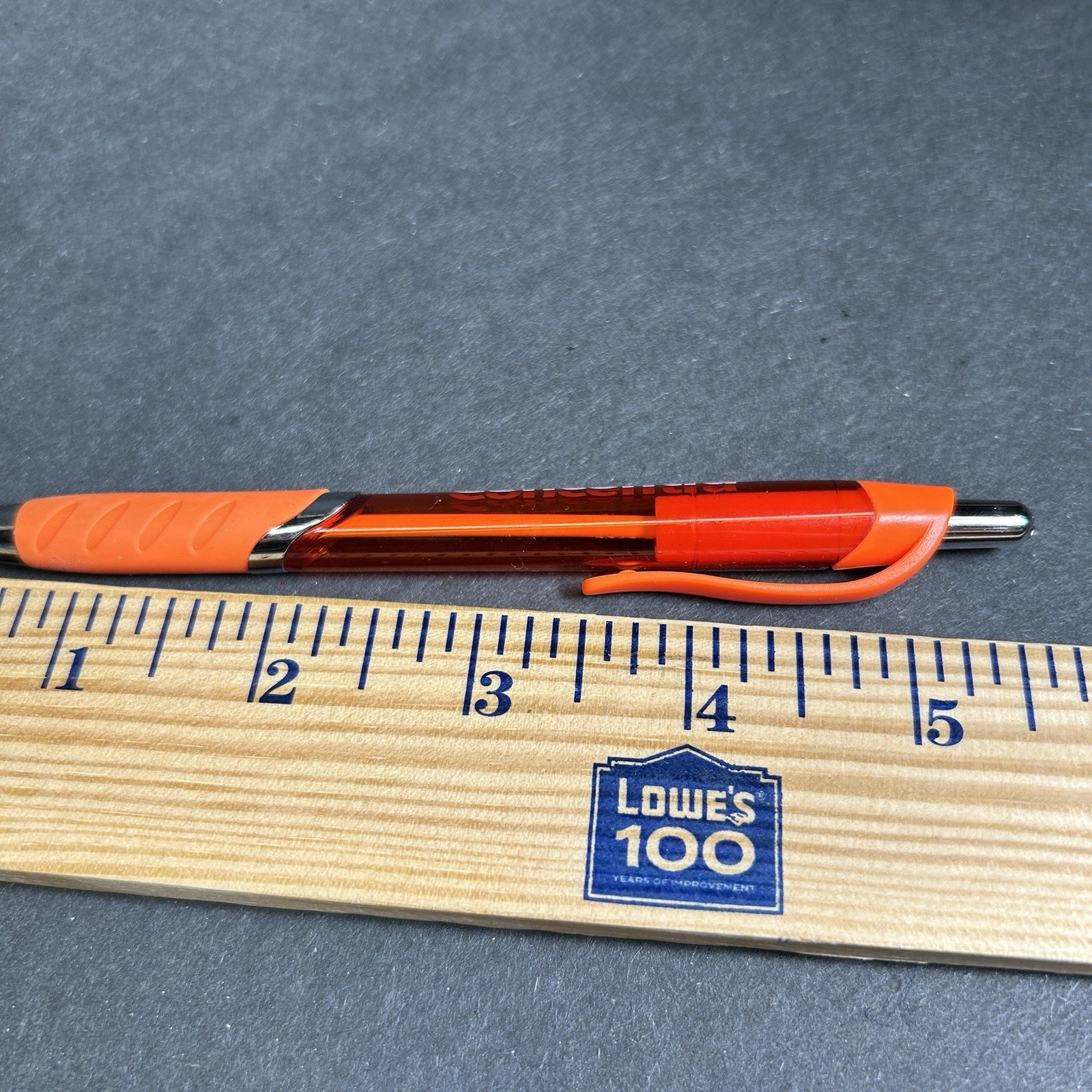 Concerta Ball Point Pen Orange Pen With Black Ink Pharmaceutical Collectibles
