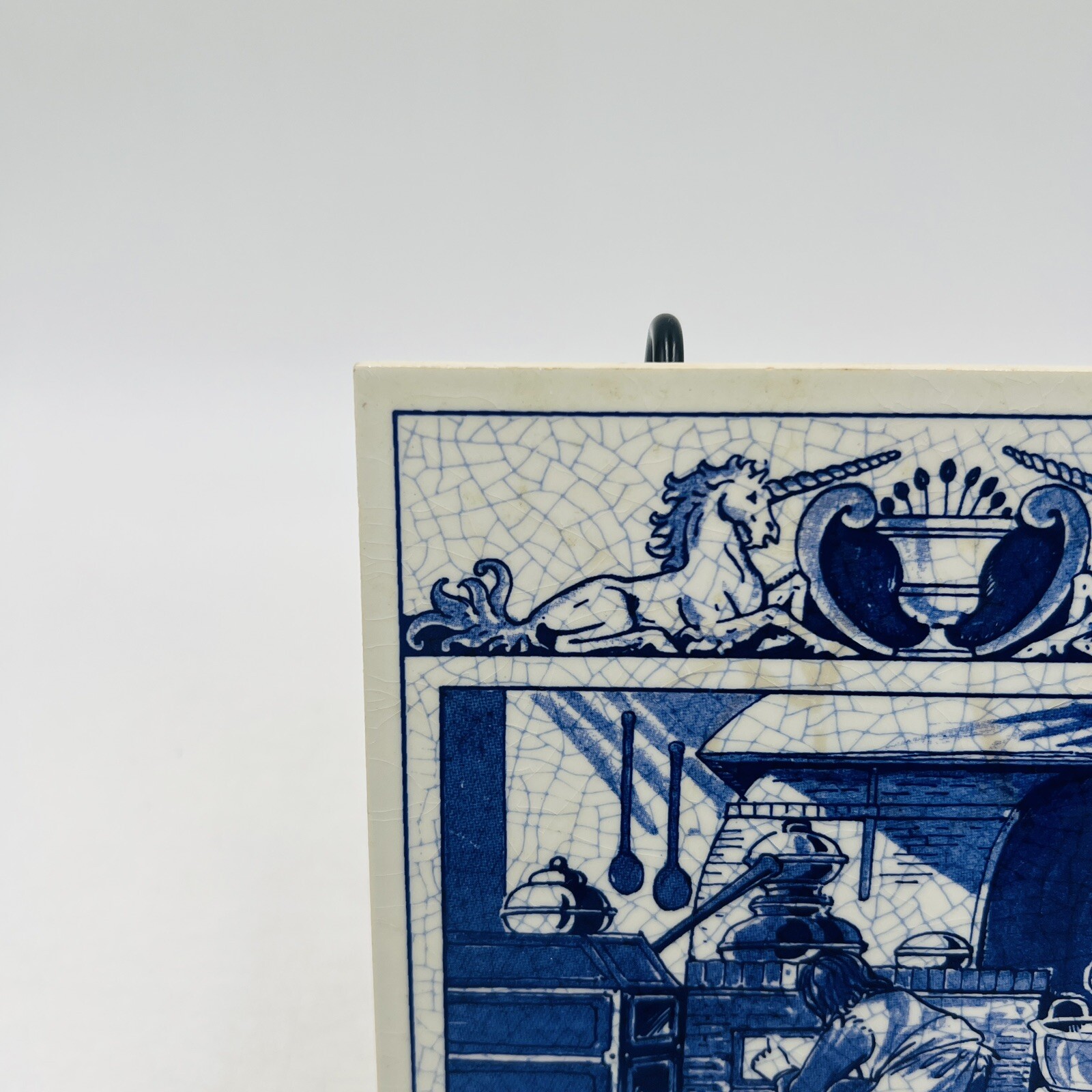 Pharmacist’s Laboratory Delft Tile 1990 Burroughs