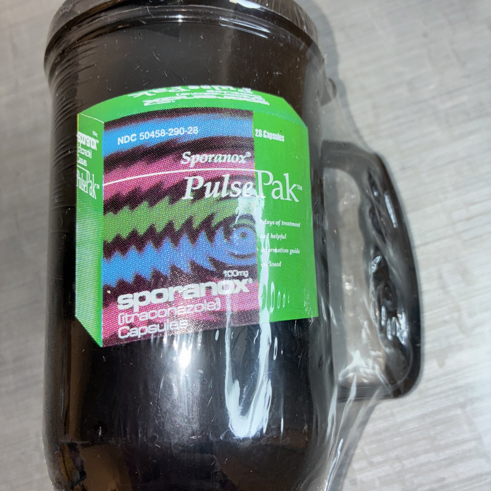 Plastic Janssen pharmaceutical Collectible Plastic travel mug New Sealed