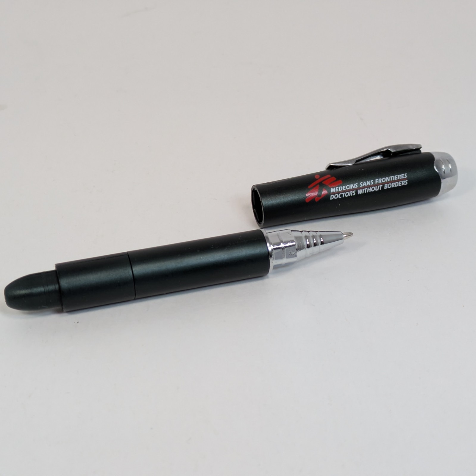Doctors Without Borders Flashlight Pen Screwdriver & White Ballpt Medical Field