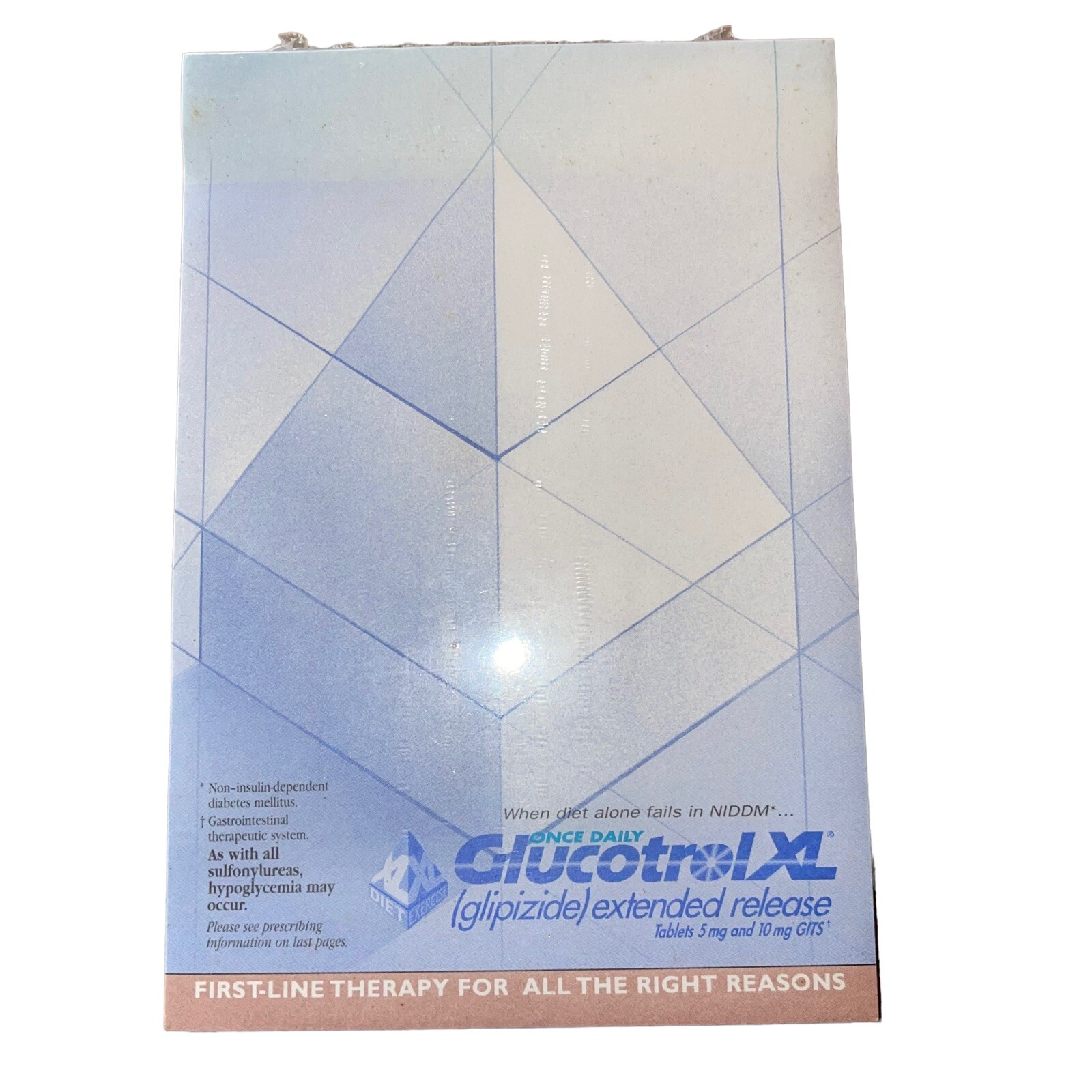 Glucotrol XL Drug Rep Pharmaceutical Sealed Note Paper Pad Rare New Unopened