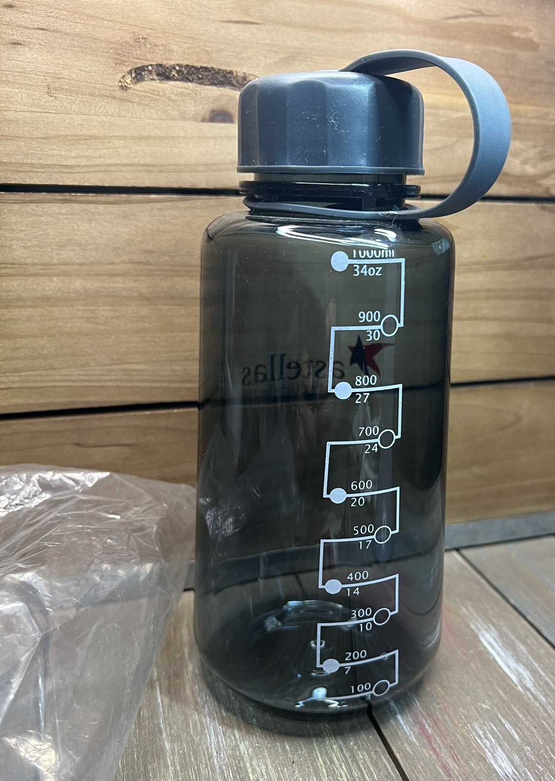 Drug Rep Astellas Pharmaceutical Water Drink Bottle Tumbler With Lid Plastic 8”