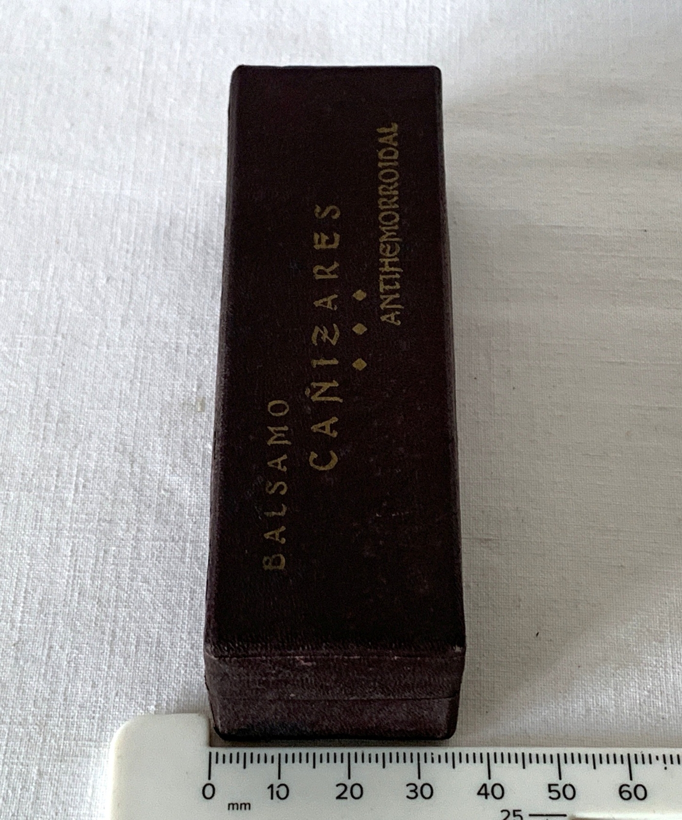 Vintage Empty Spanish Apothecary / Pharmacy Cardboard Ointment Box