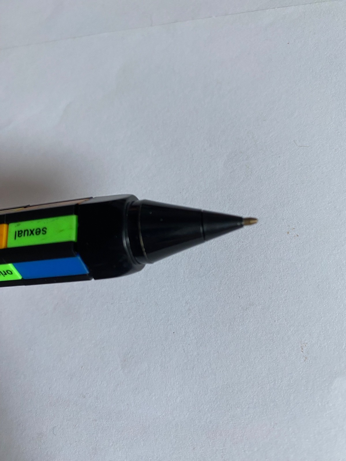 Vintage Multi Word / Color Base Pen