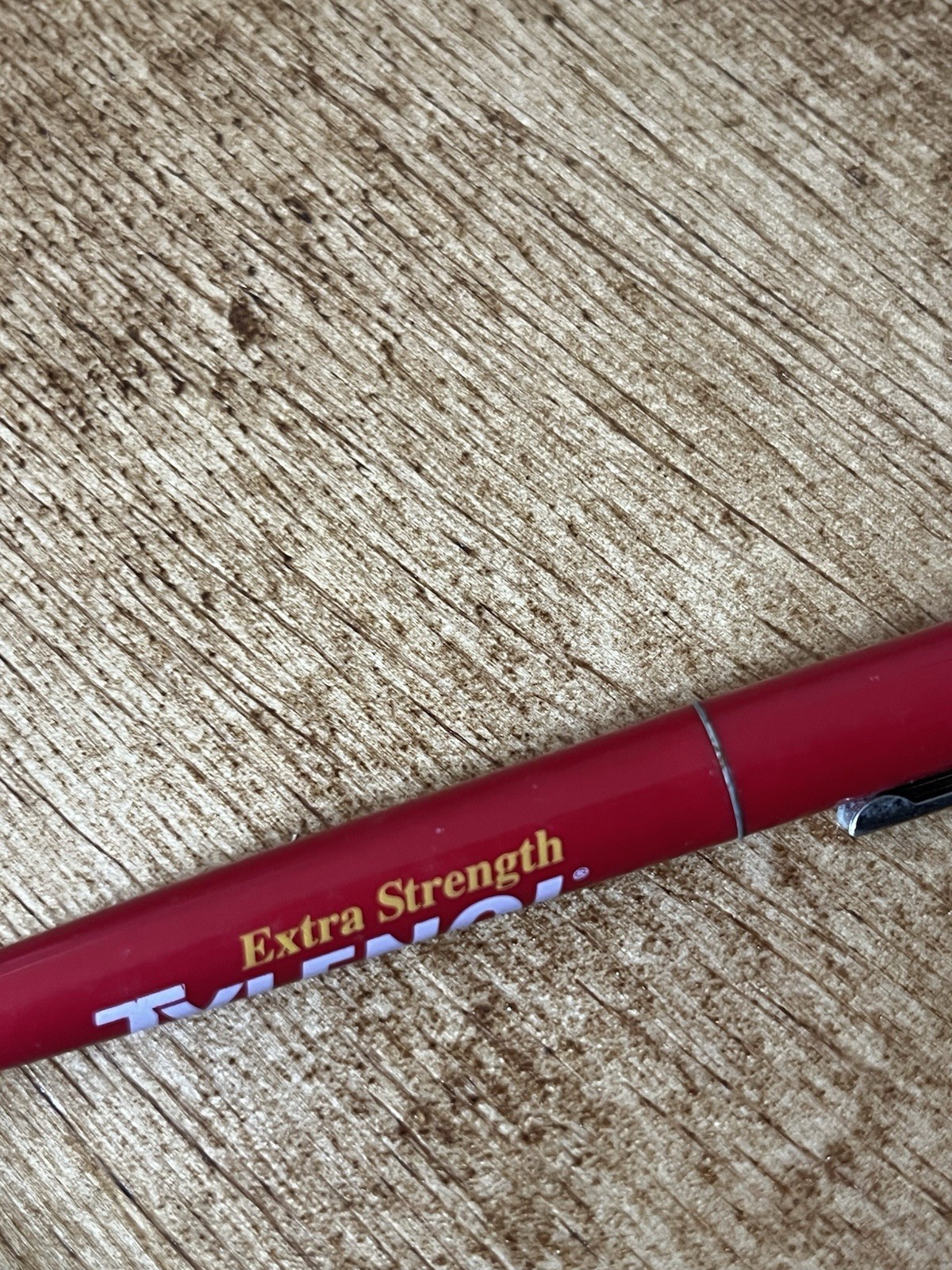 Tylenol Pharmaceutical Advertising Drug Rep Bic Clic Pen – Works
