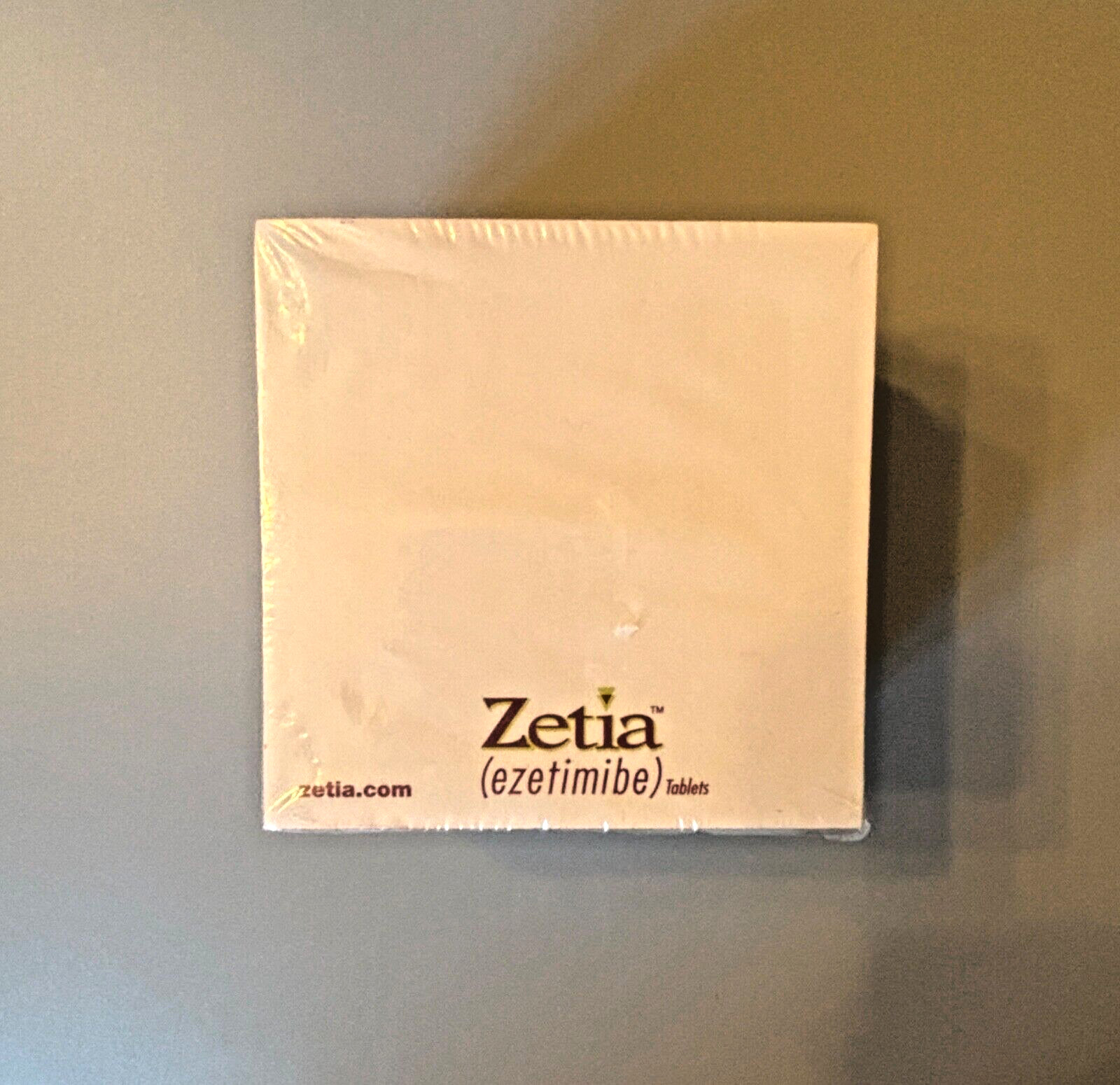 Rx Zetia Notepad Prescription Merck Drug Pharmacy Promo Memo Pad 3 3/8″ NEW
