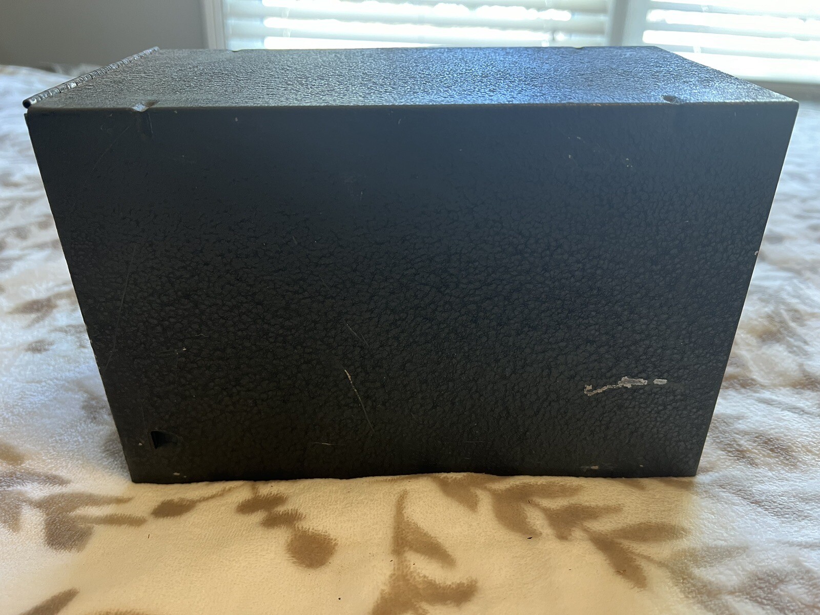 Vintage Talbott Pharmacy Prescription File Box 1964 Aurora, Illinois