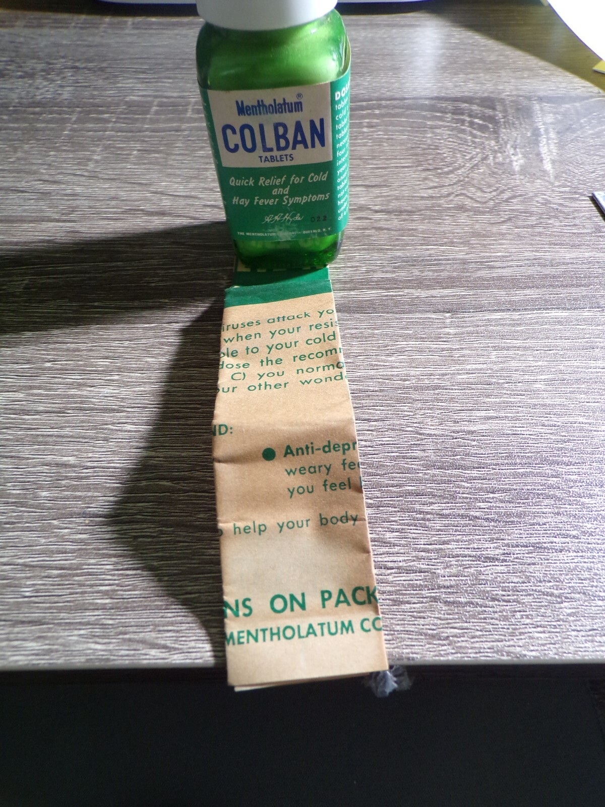 VINTAGE LOT COLBAN TABLETS / B & J PILLS CIRCA 1960’S