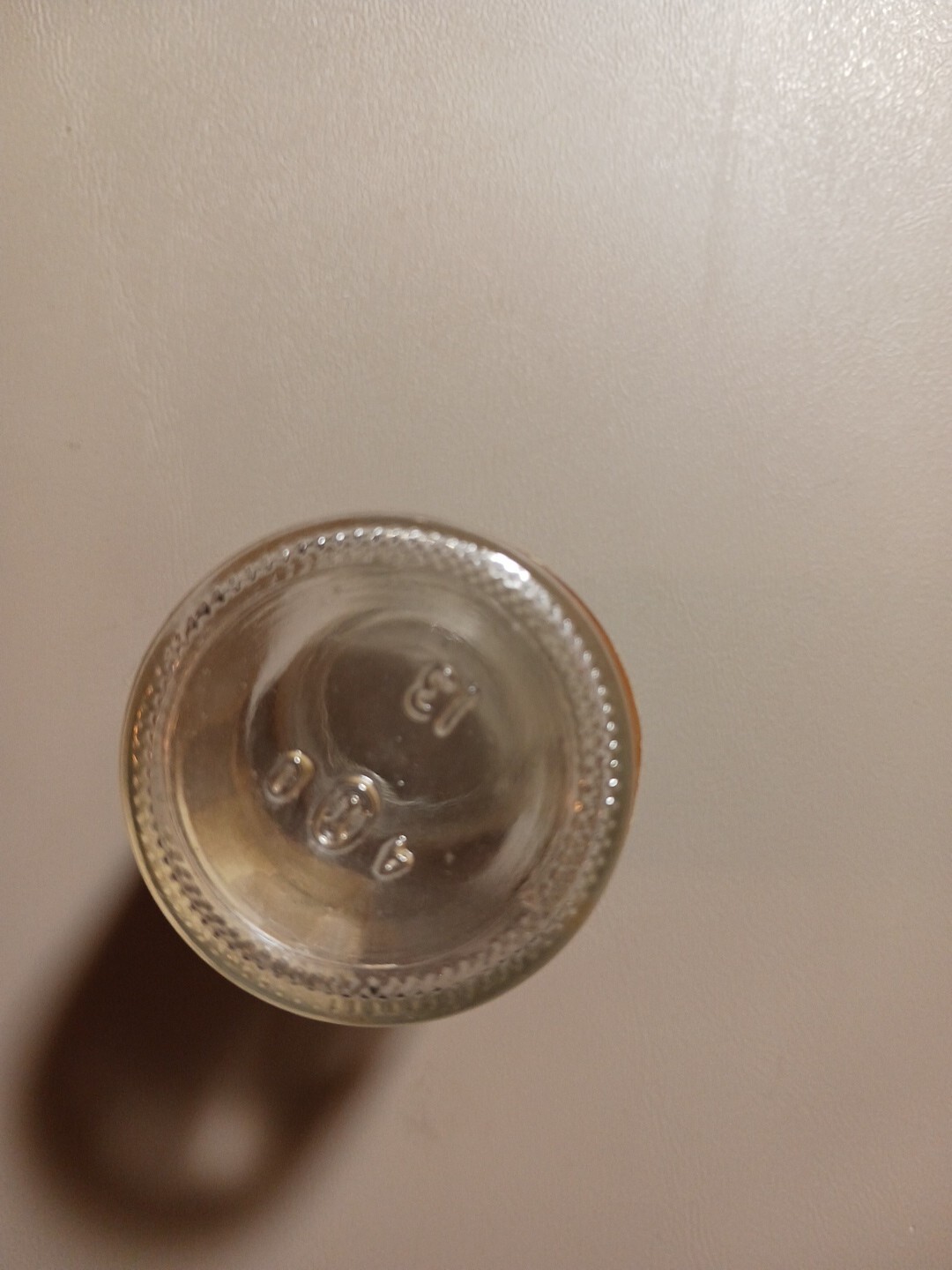 Bufferin Glass Bottle Vintage Empty container 36 Tablets