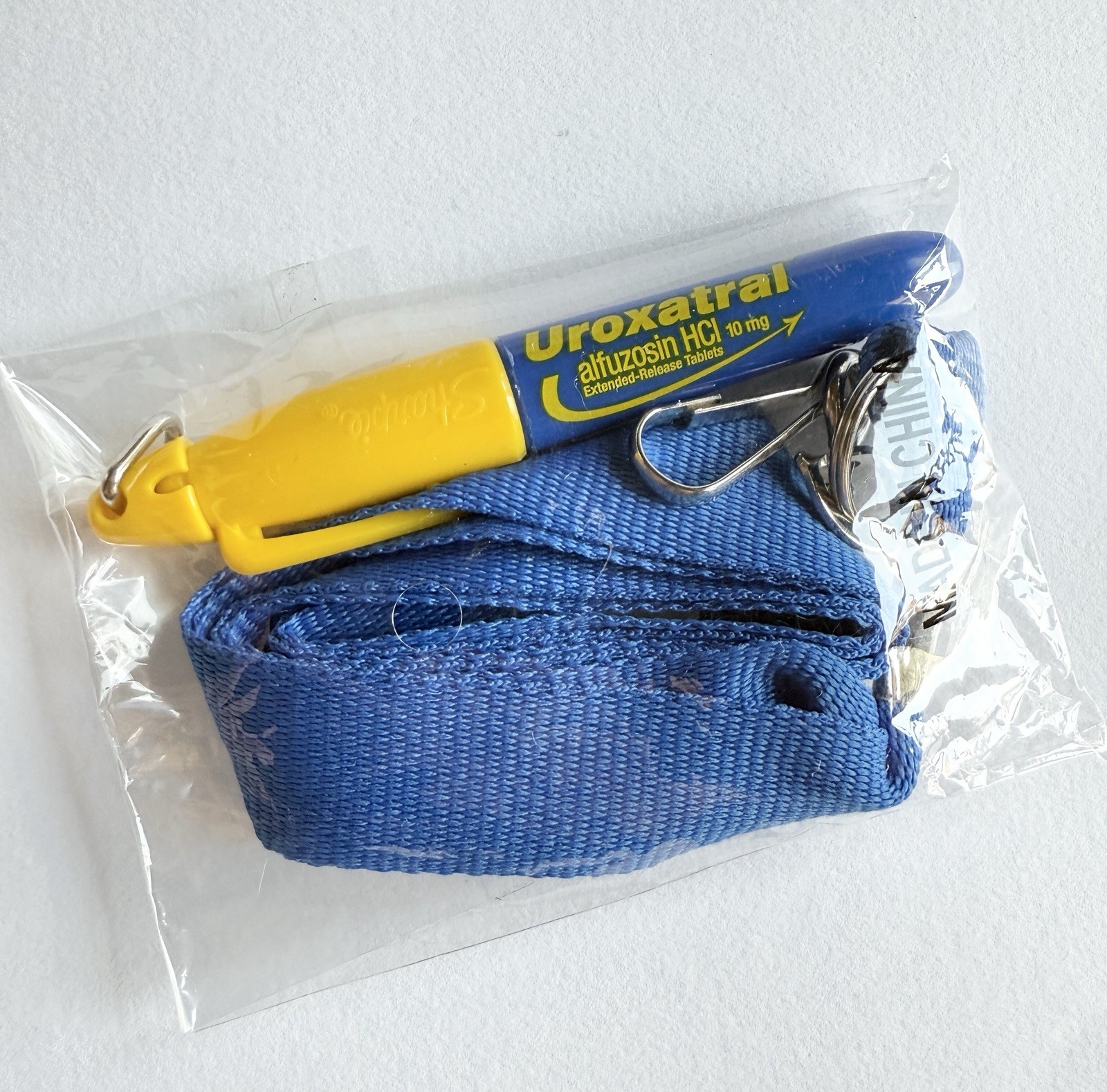 New NOS Uroxatral Mini Sharpie Marker Drug Rep Pharmaceutical Promo neck Band