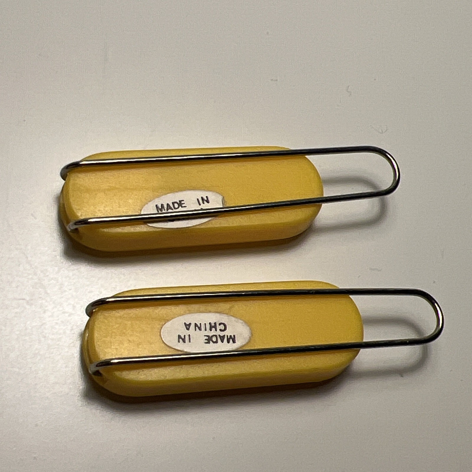 Extex PSE Pseudoephedrine Guaifenesin Paper Clips Yellow Pill Shape Drug Rep Ad