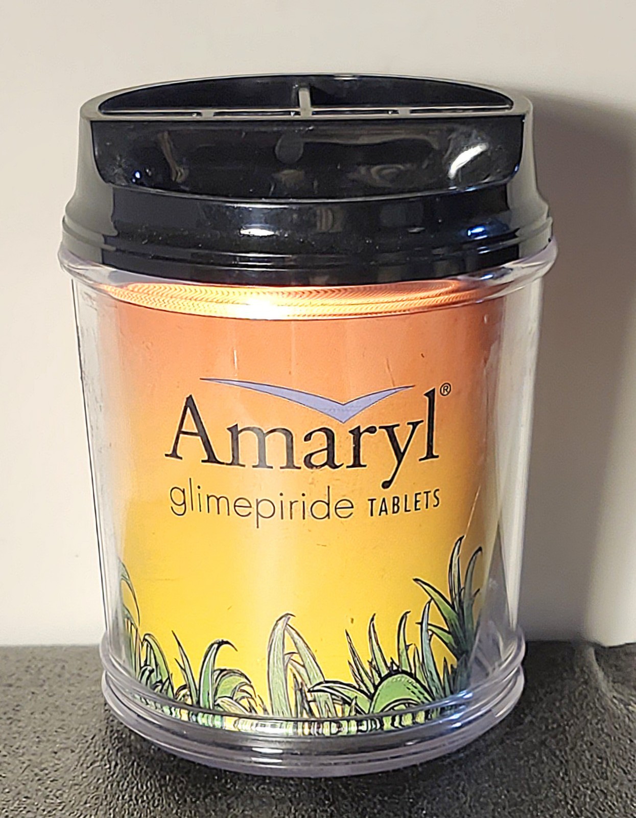 “AMARYL” Pen/Pencil Holder & Mousepad – Vintage Pharmaceutical Advertising