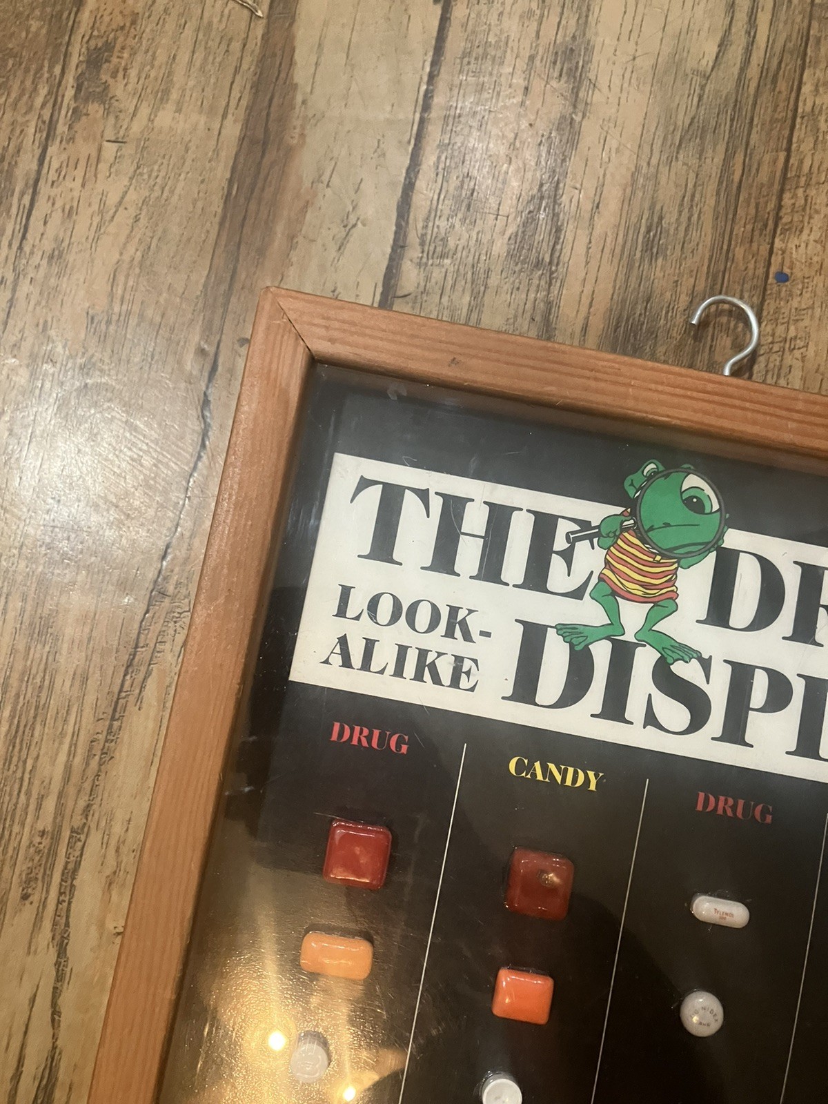 RARE Vintage D.A.R.E. “The Drug Look-Alike Display” Educational Health Exhibit