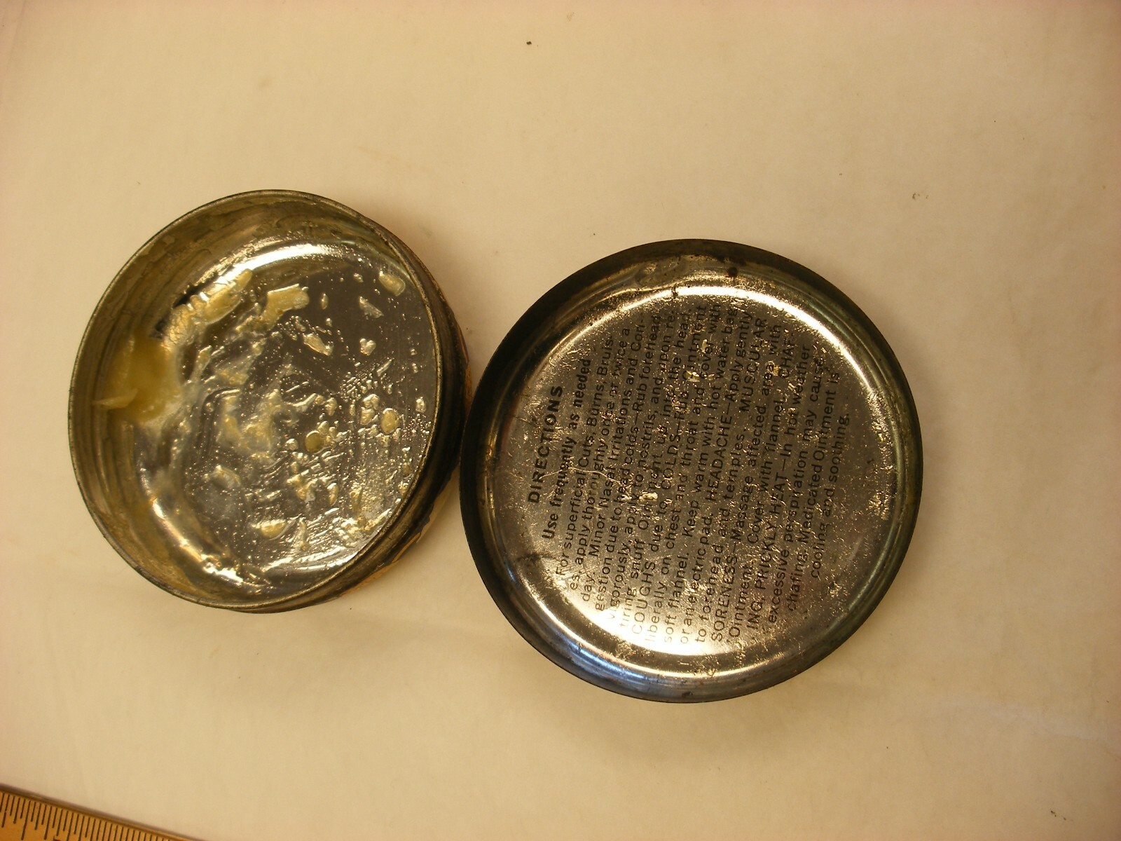 Antique Vtg Medical Dental Pharmacy – Rawleigh’s Ointment Tin